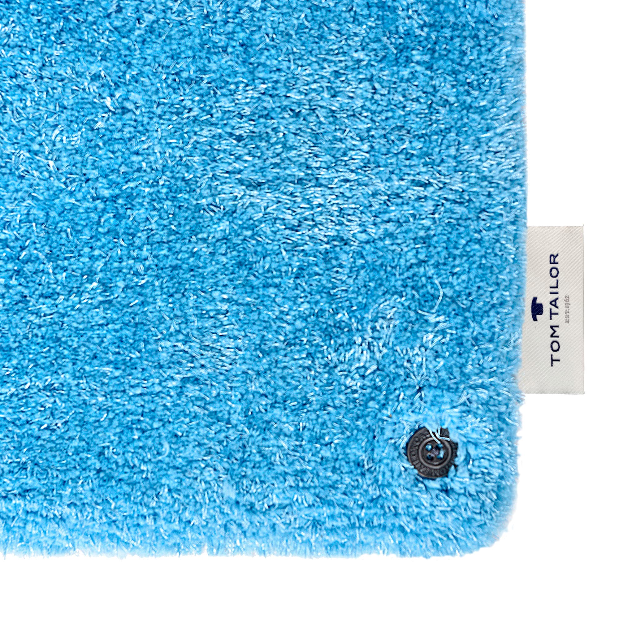 TOM TAILOR HOME Hochflor-Teppich »Soft«, rechteckig, 35 mm Höhe, handgetuftet, Uni-Farben, super weich und flauschig