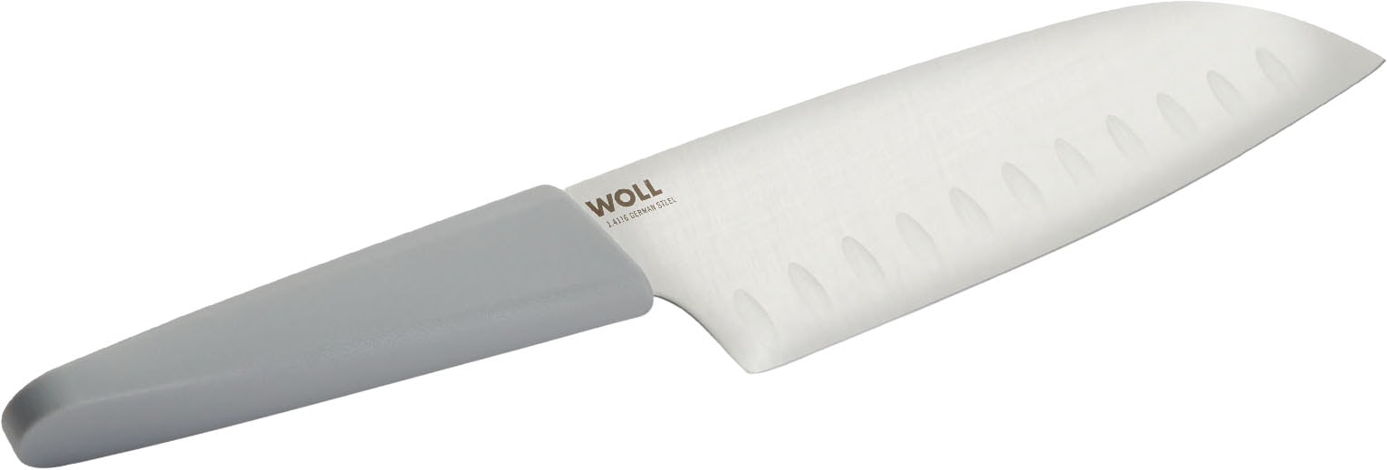 WOLL Santokumesser "Cutting Edge" aus deutschem Edelstahl gemäß DIN 1.4116