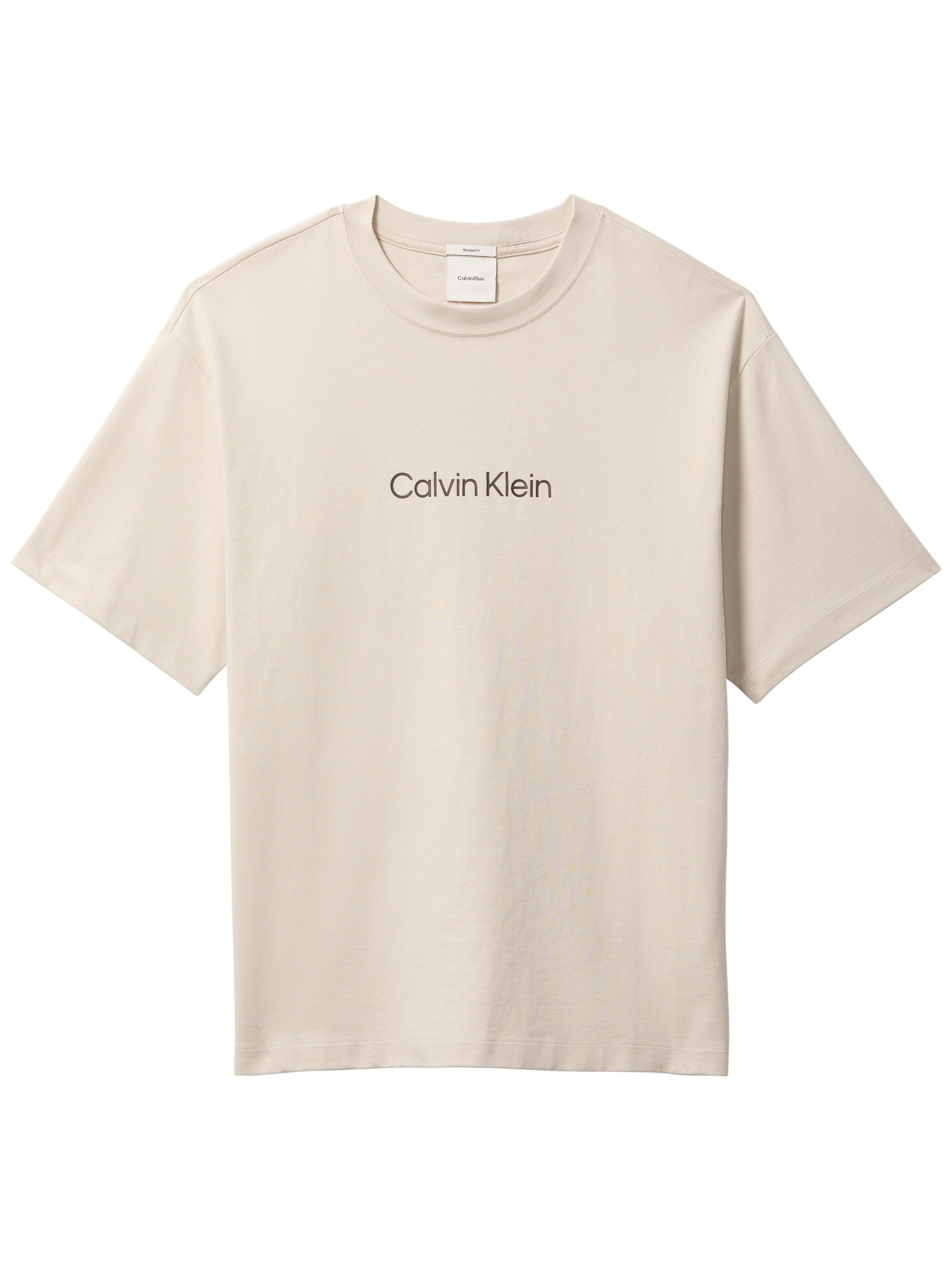 Calvin Klein T-Shirt "SS RLXD STANDARD LOGO CREWNK TEE" Rundhalsausschnitt, günstig online kaufen