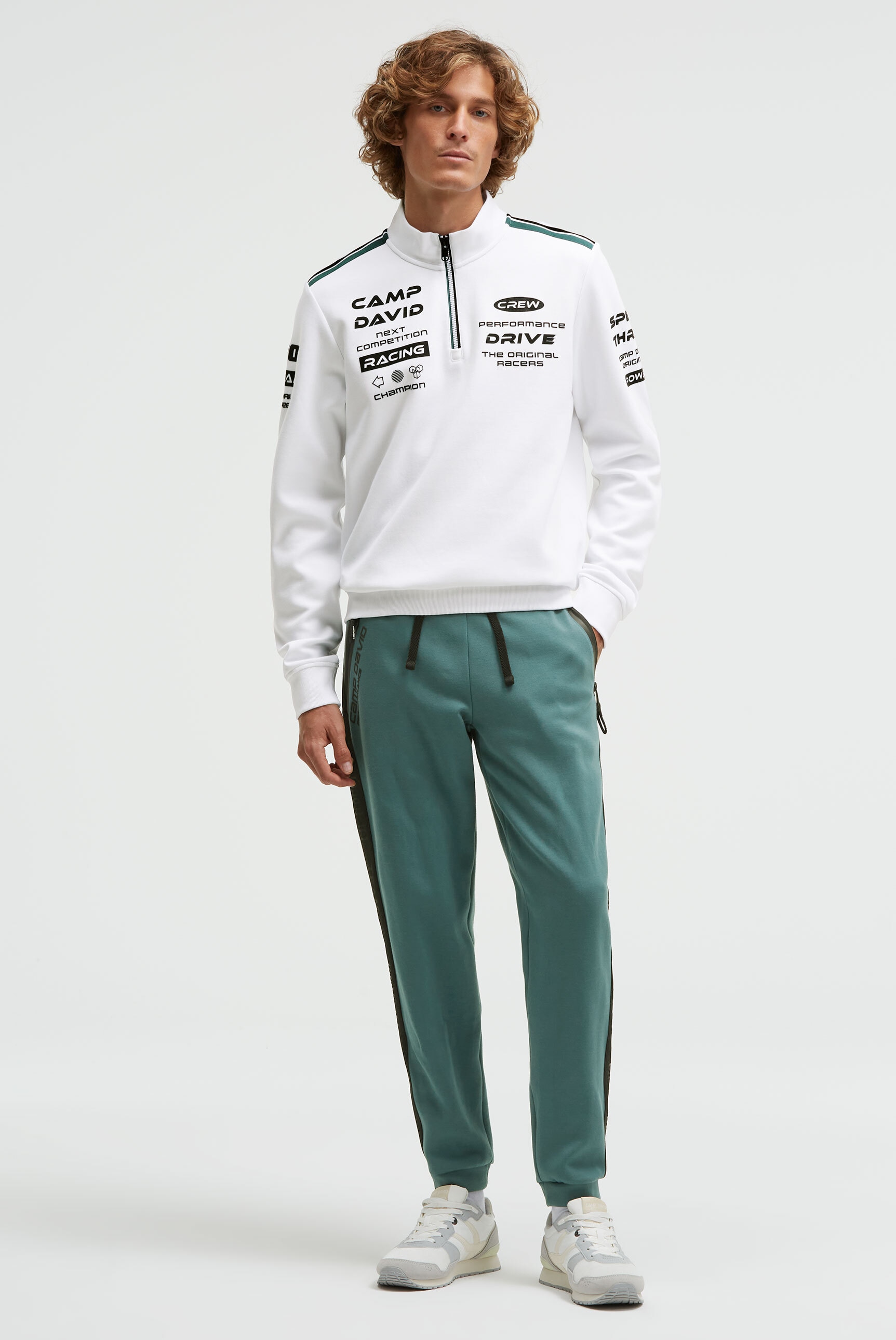 CAMP DAVID Sweater , mit Baumwolle
