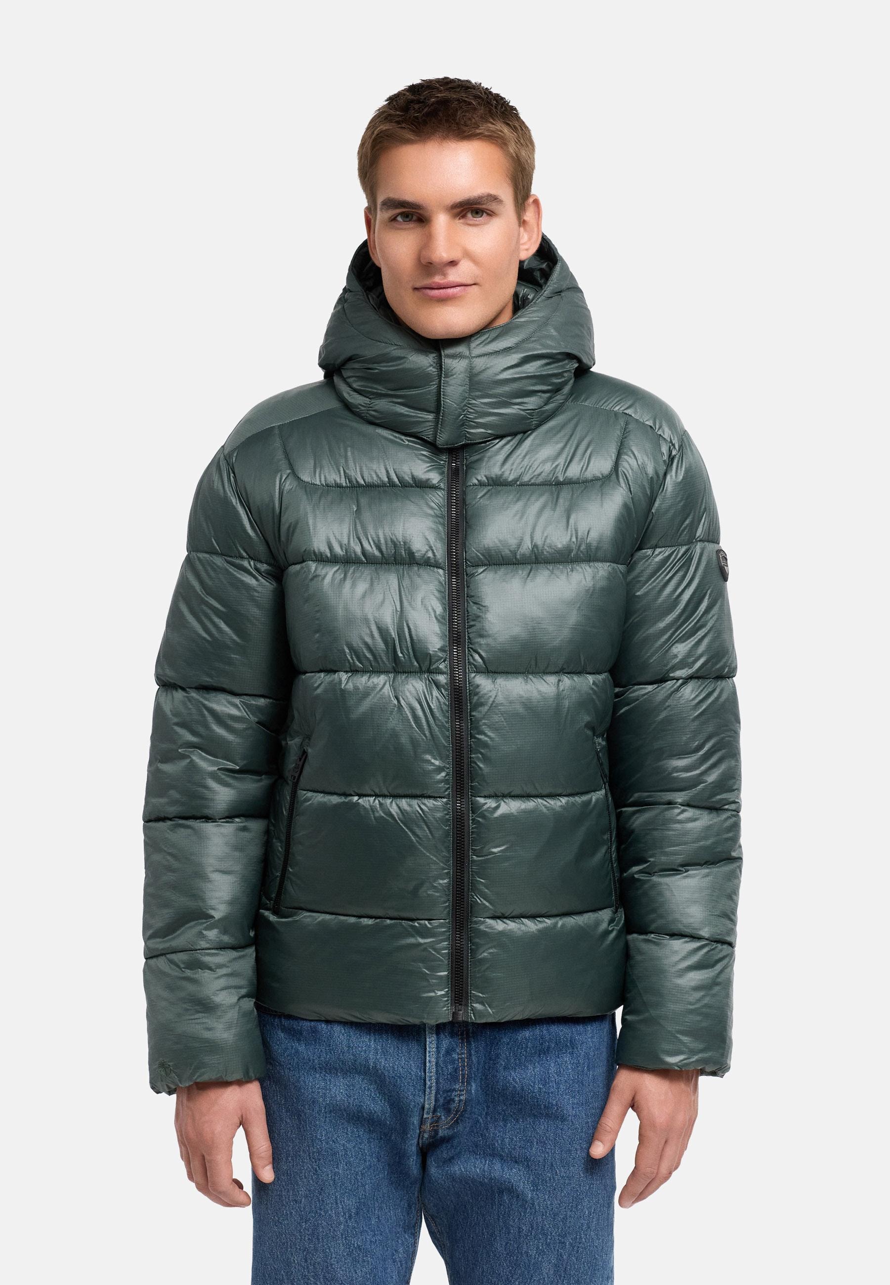 Stone Harbour Steppjacke »Ezioo XX« mit Kapuze Herren Winterjacke mit magnetischen Knöpfen
