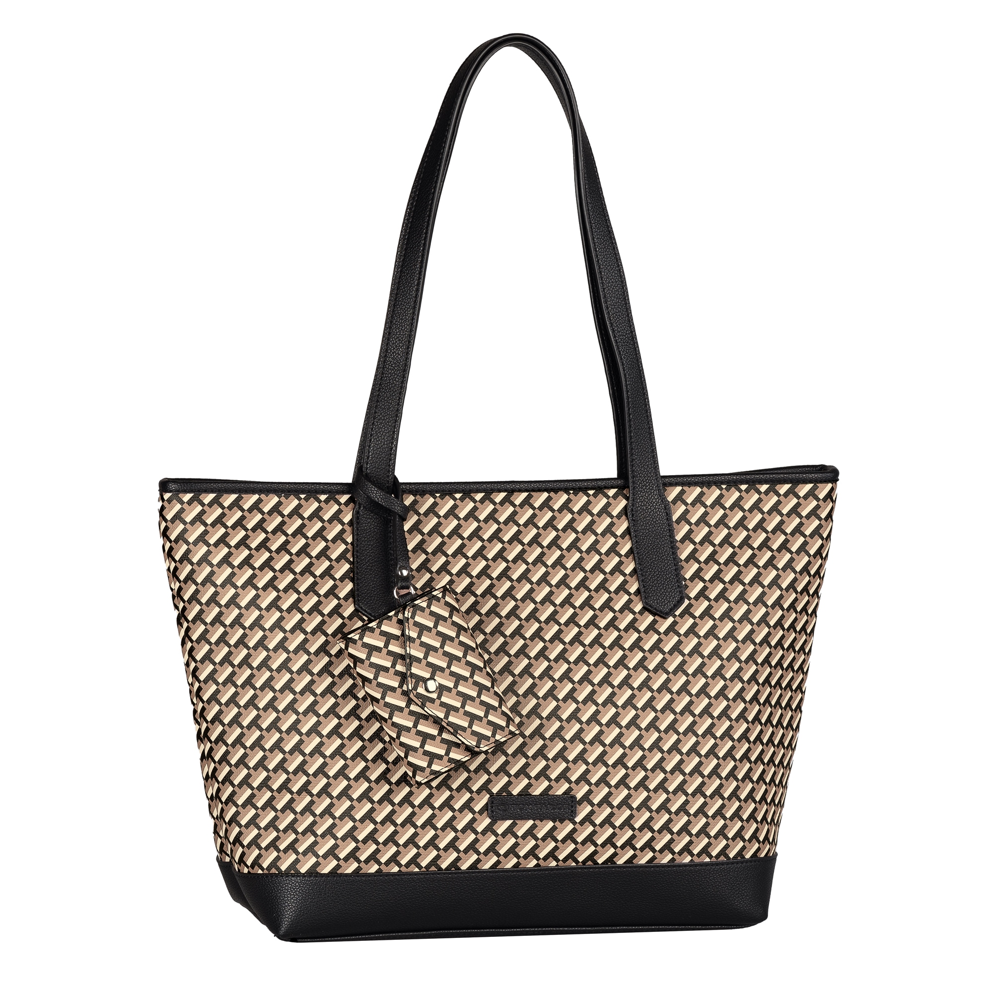 TOM TAILOR Shopper "Xenia", mit raffiniert geometrischen "T" Print des Logo günstig online kaufen
