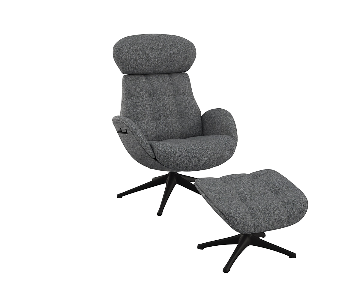 FLEXLUX Relaxsessel "Chester, Funktionssessel, Hoher Komfort, Scandi, Drehb günstig online kaufen