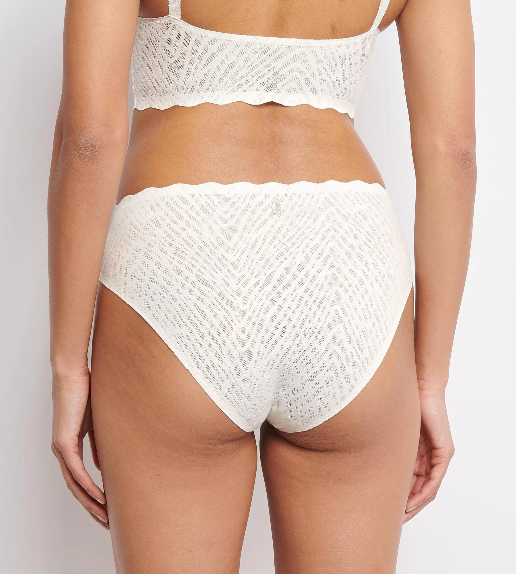 sloggi Slip »ZERO Feel Bliss« unsichtbar, mit Spitzenoptik, mit hohem Beinausschnitt
