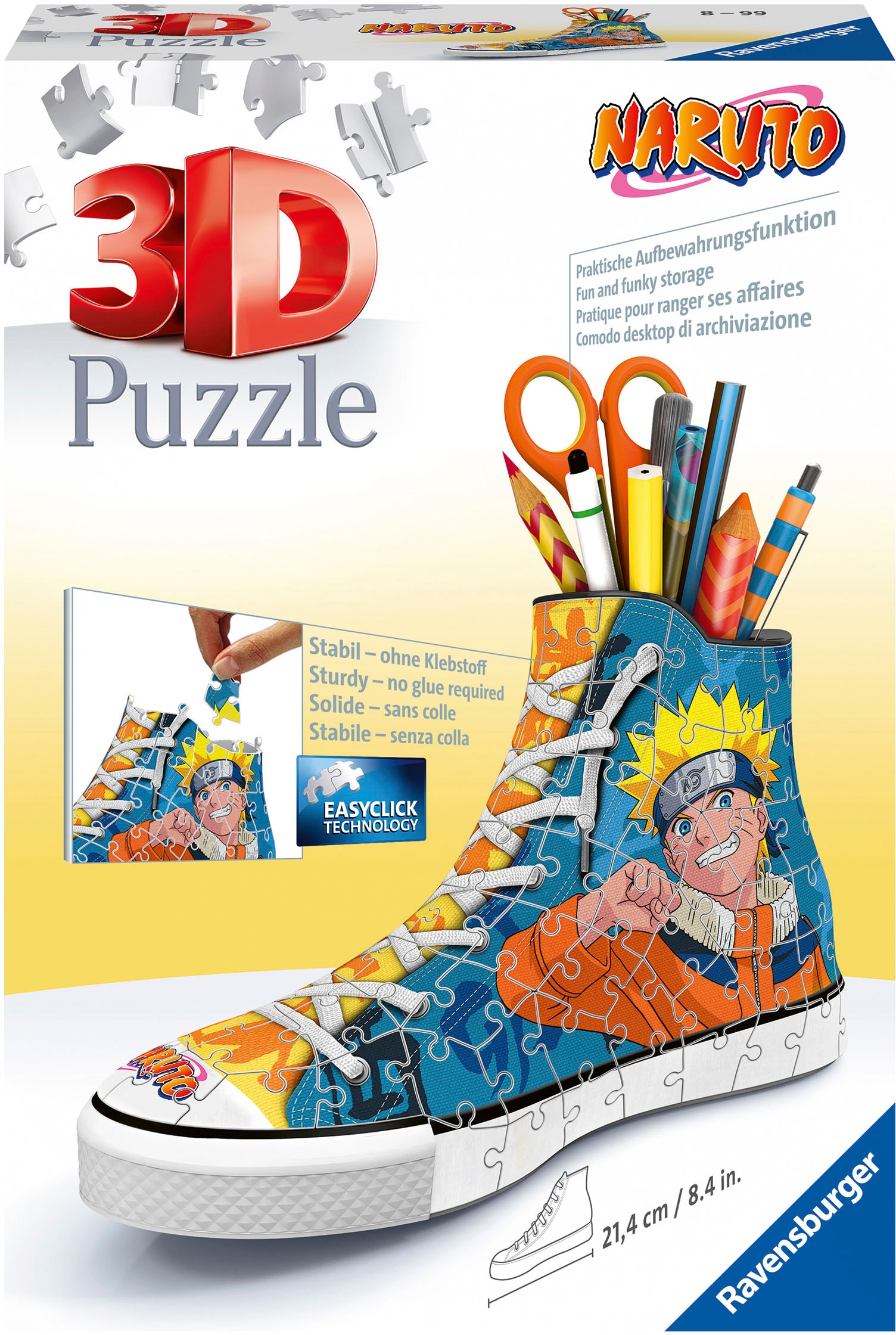 3D-Puzzle »Sneaker Naruto«, Made in Europe; FSC®- schützt Wald - weltweit