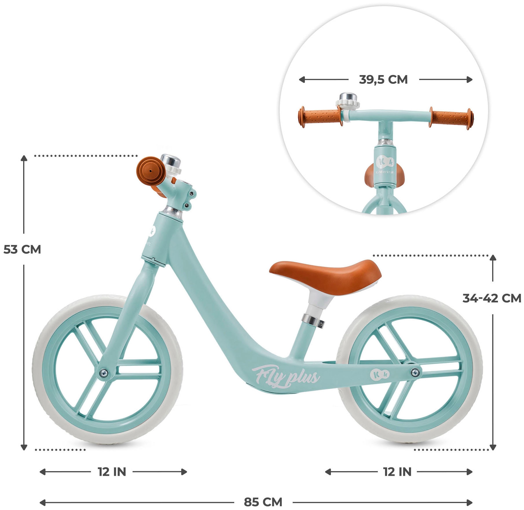 Kinderkraft Laufrad »FLY PLUS«