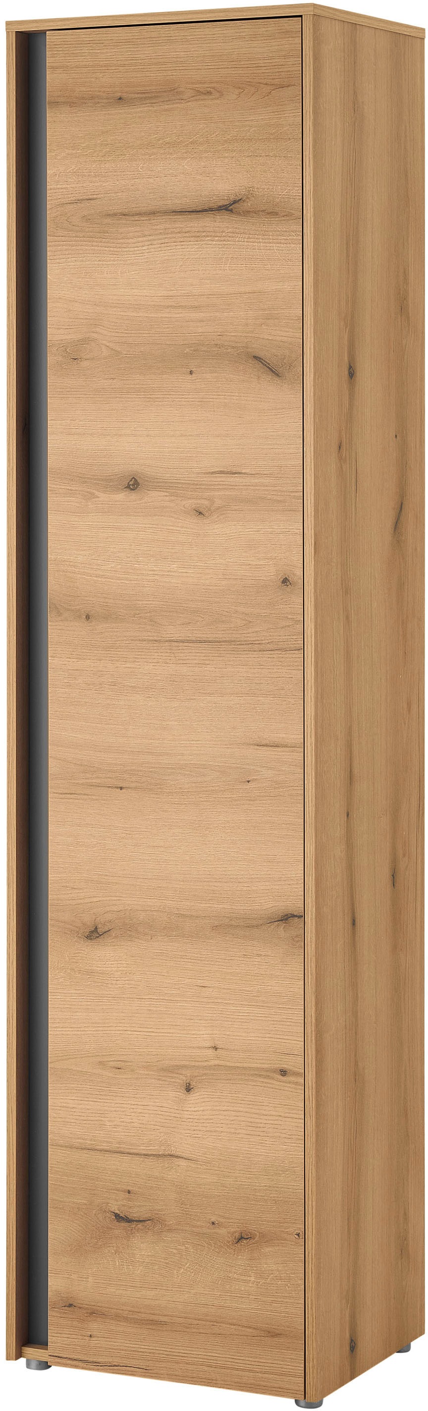 INOSIGN Garderobenschrank »GiRON/CiTY, moderner Schrank, Schuhschrank mit Stauraum«, 9 Einlegeböden, 10 Fächer, Tür beidseitig montierbar, 50 cm breit