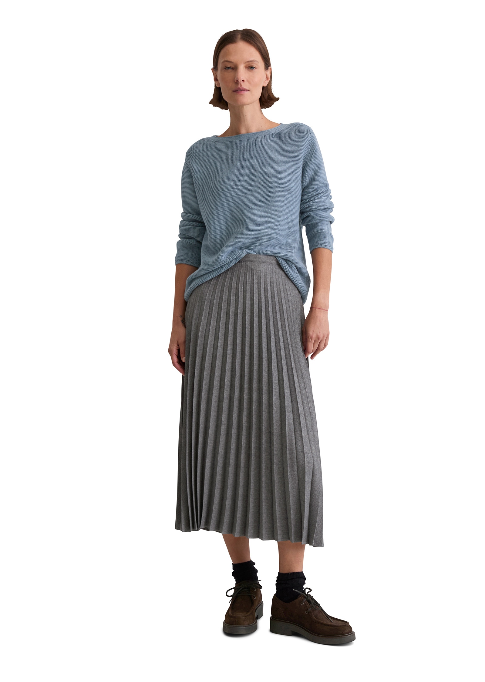 Marc O'Polo Rundhalspullover »aus Organic Cotton«