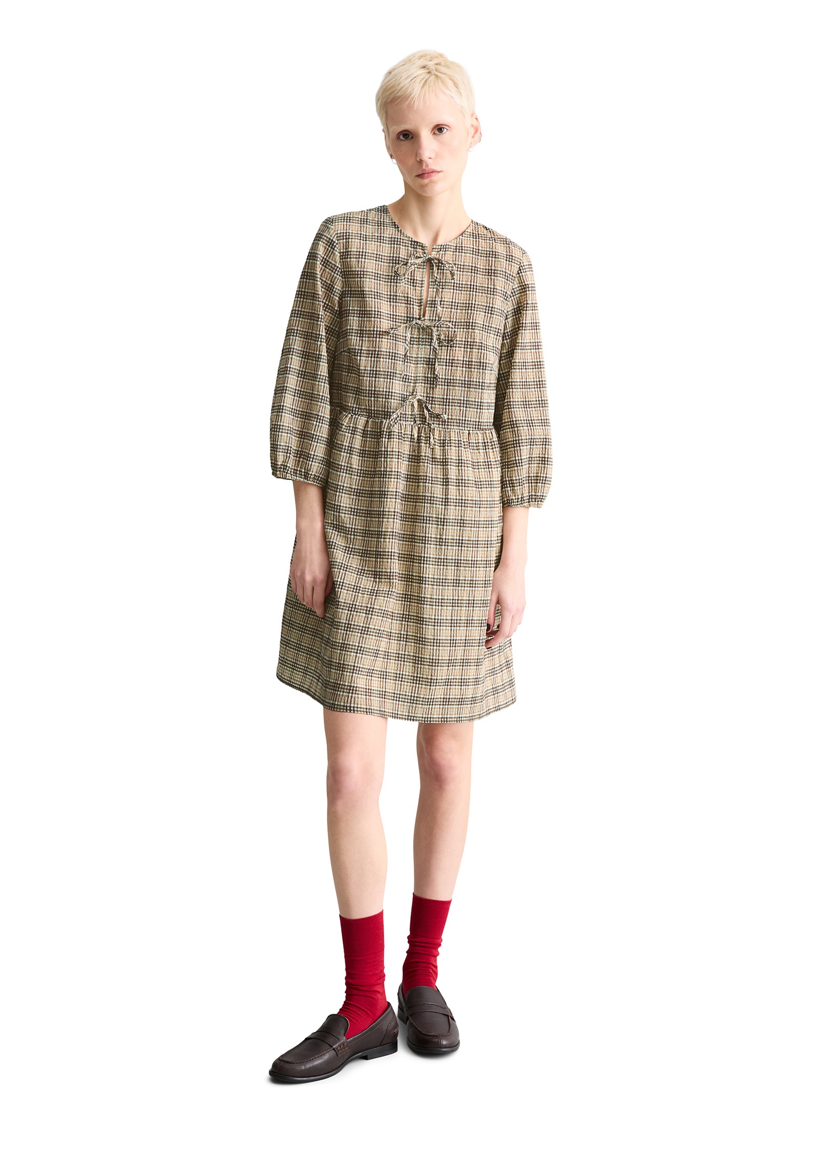 Marc O'Polo DENIM Minikleid »aus Baumwolle-Mix«