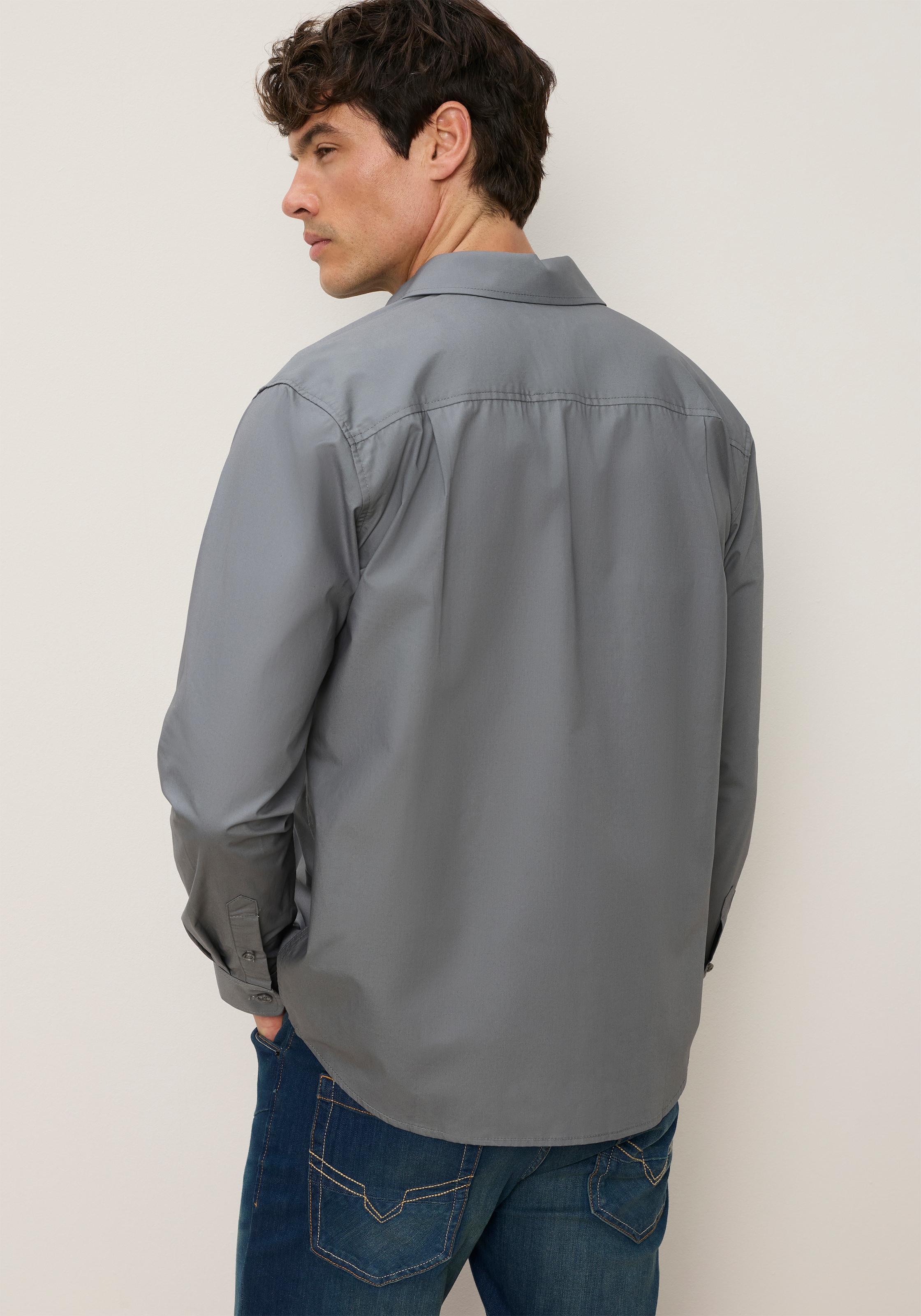 Man's World Langarmhemd »mit moderner Reißverschlusslösung« Regular Fit, Die moderne Alternative zum klassischen Hemdenlook