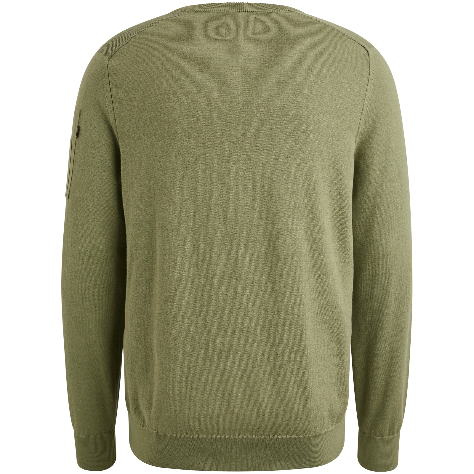 PME LEGEND Rundhalspullover mit Logo Stickerei