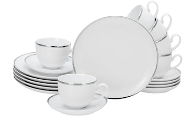 Kaffeeservice »Geschirr-Set Godi«, (Set, 18 tlg., Kaffeegeschirr für 6 Personen)