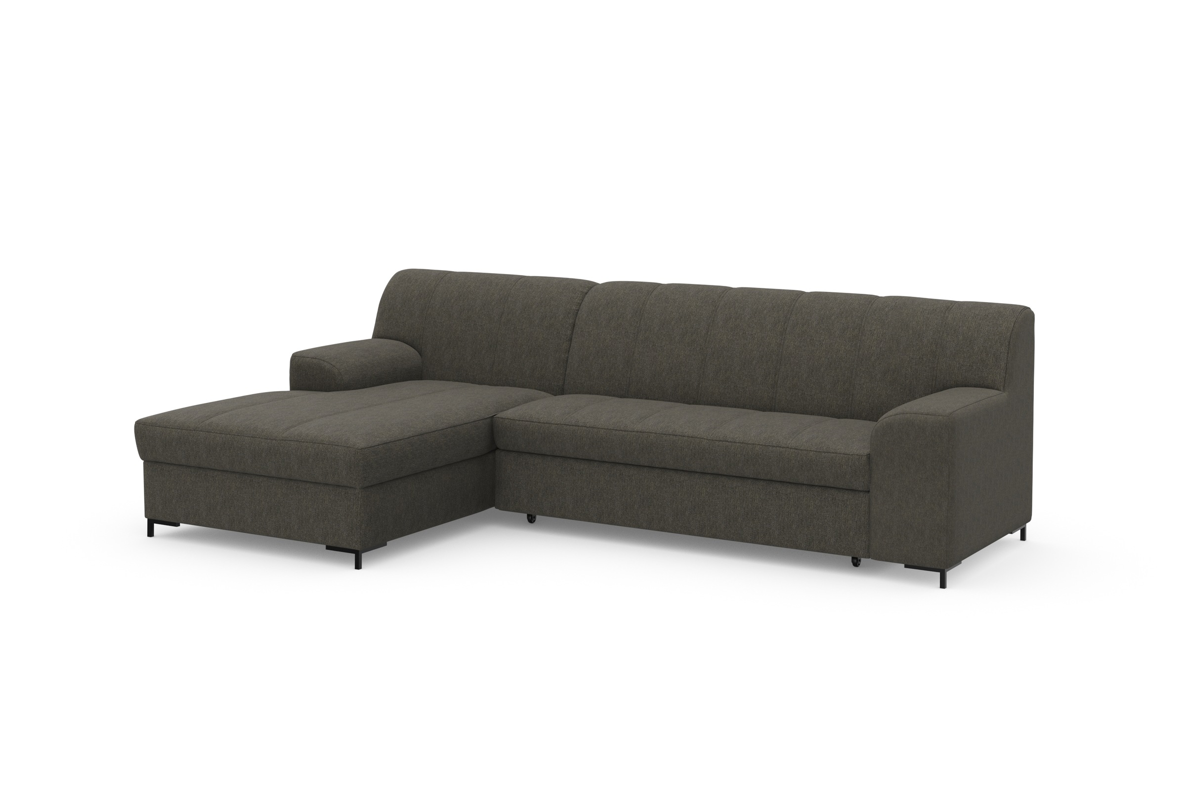 INOSIGN Ecksofa »Balme L-Form«, Inkl. Zierkissen, wahlweise mit Bettfunktion
