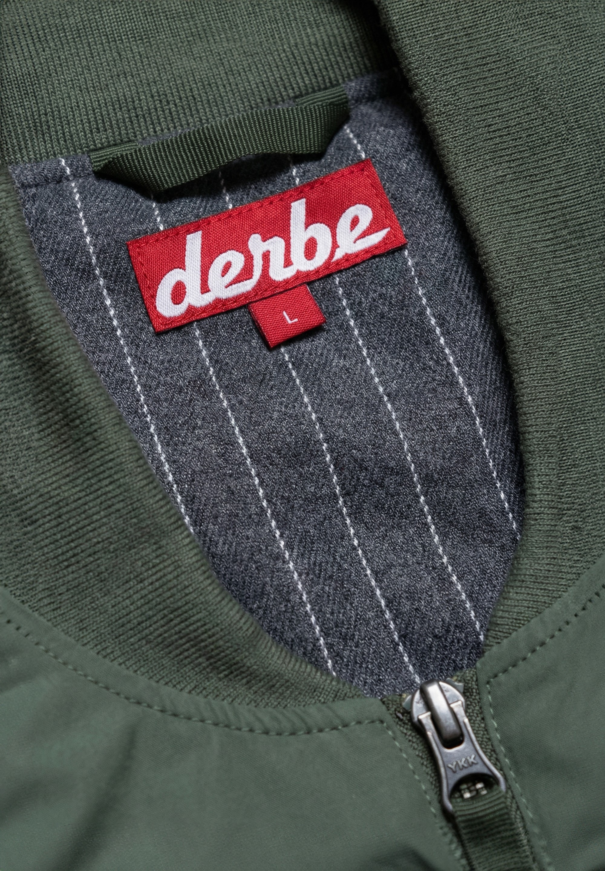 Derbe Anorak »Blousholm pinstripe« ohne Kapuze Warmer Blouson mit Bündchen