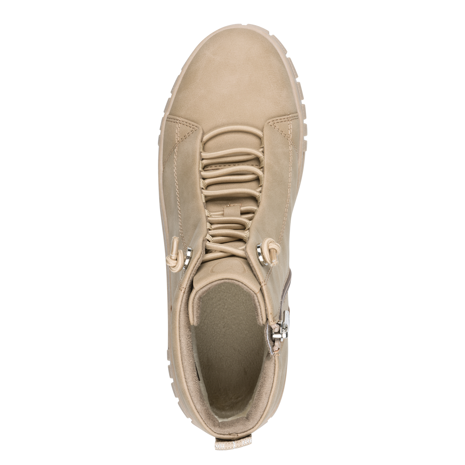 MARCO TOZZI Sneaker, Plateau, Boots, High Top-Sneaker mit elastischem Schnürsenkeln