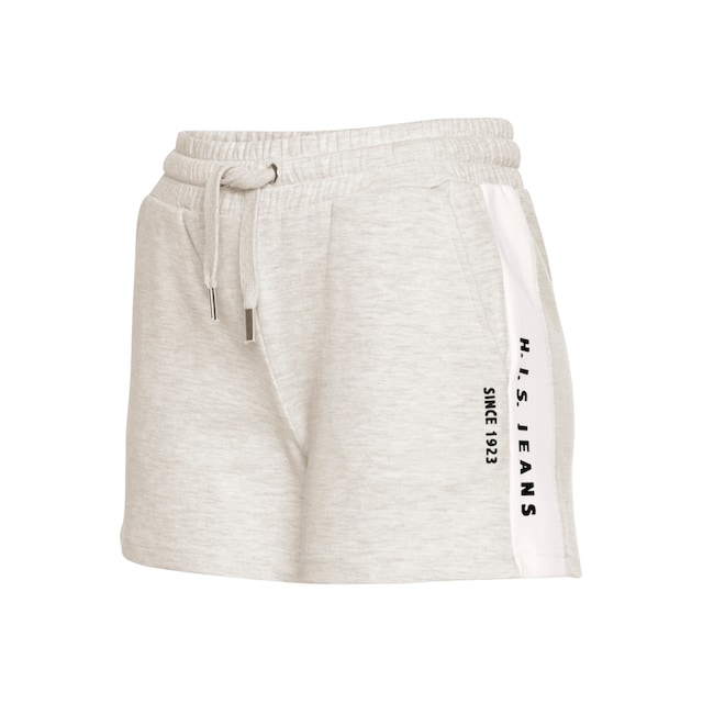 H.I.S Shorts, mit weißem Seitenstreifen und Logodruck für kaufen | BAUR