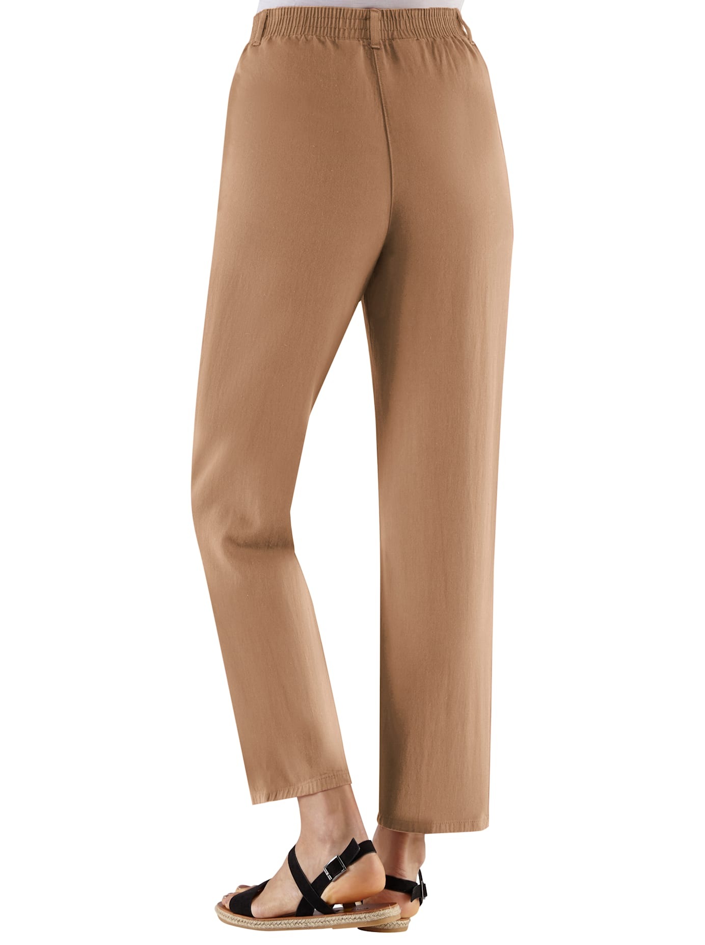 Classic Basics Women's Pull-On Pants Camel 44 3