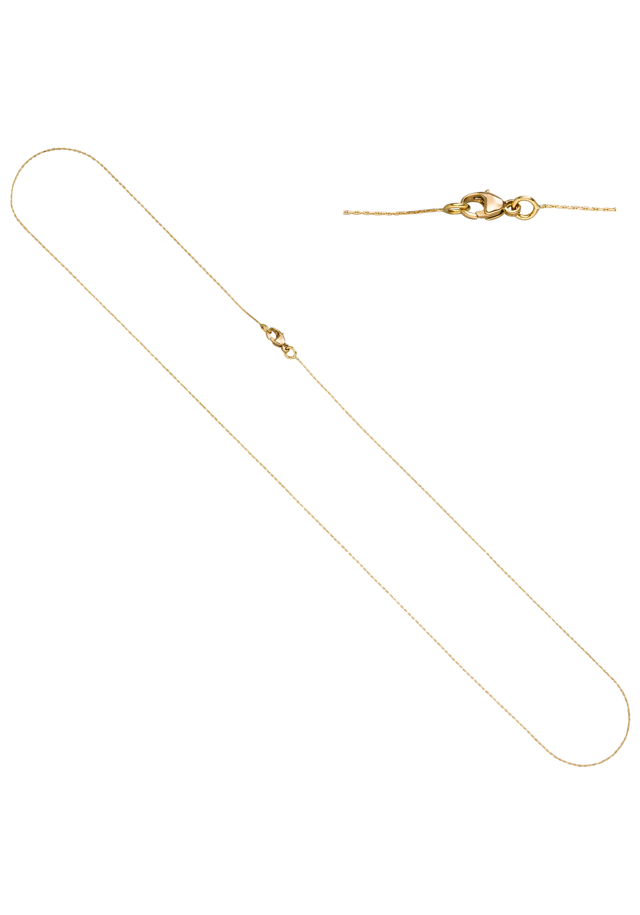 JOBO Kette ohne Anhänger »Ankerkette«, 750 Gold 0,4 mm 45 cm