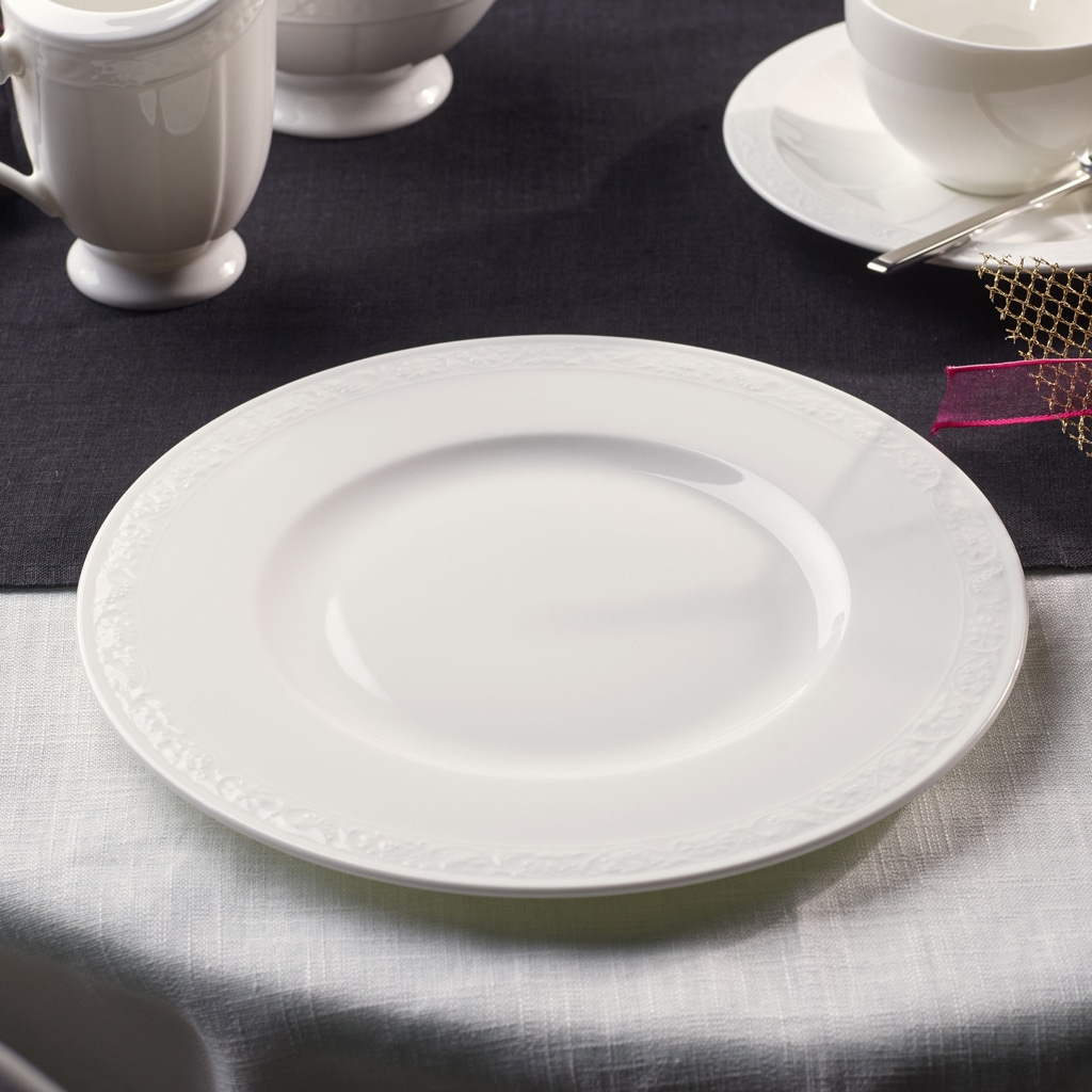 Villeroy & Boch Frühstücksteller »Frühstücksteller White Pearl ø 22,7 cm 6er Set weiß«