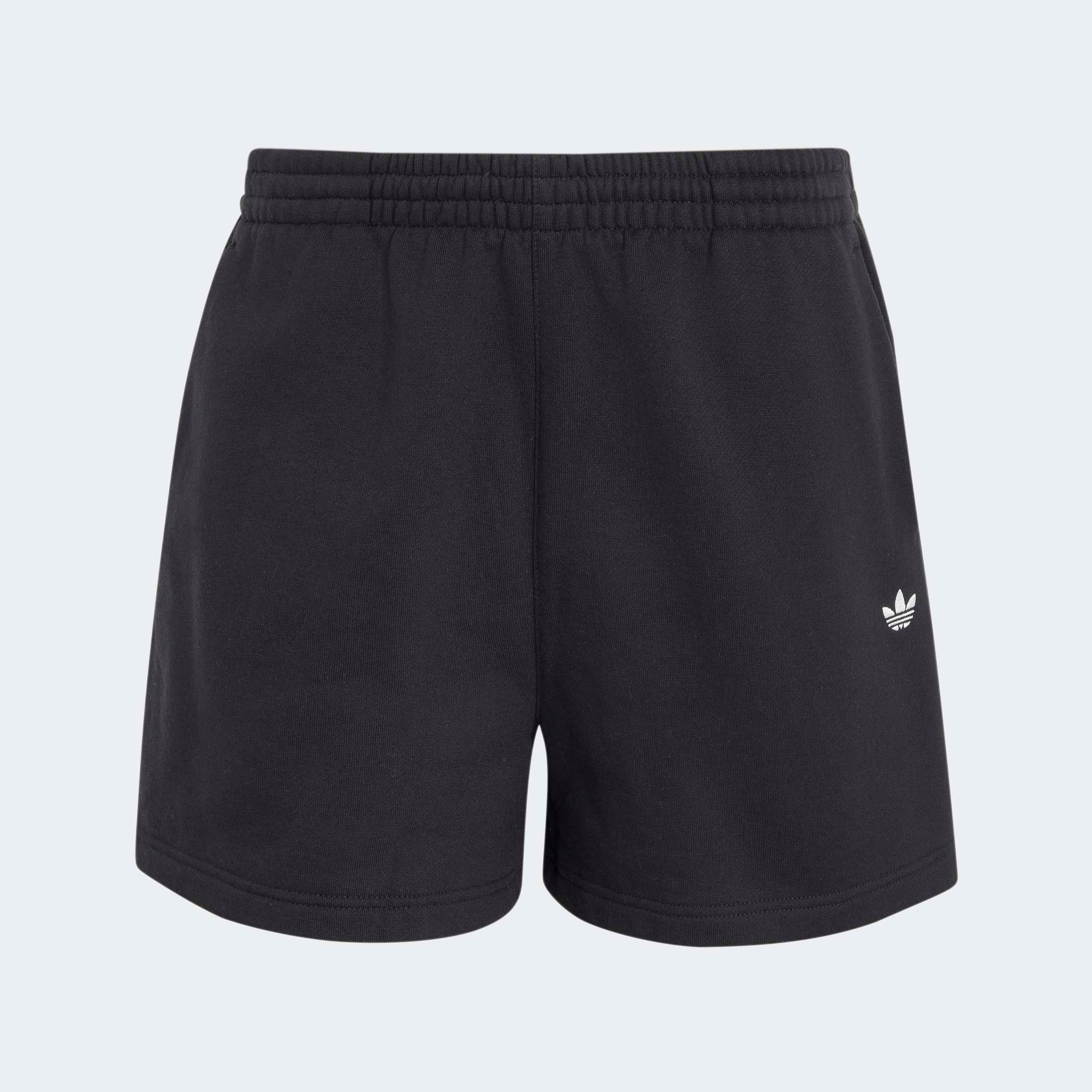 adidas Originals Shorts »ESS FL«  mit engem Schnitt, aus Baumwolle und Polyester