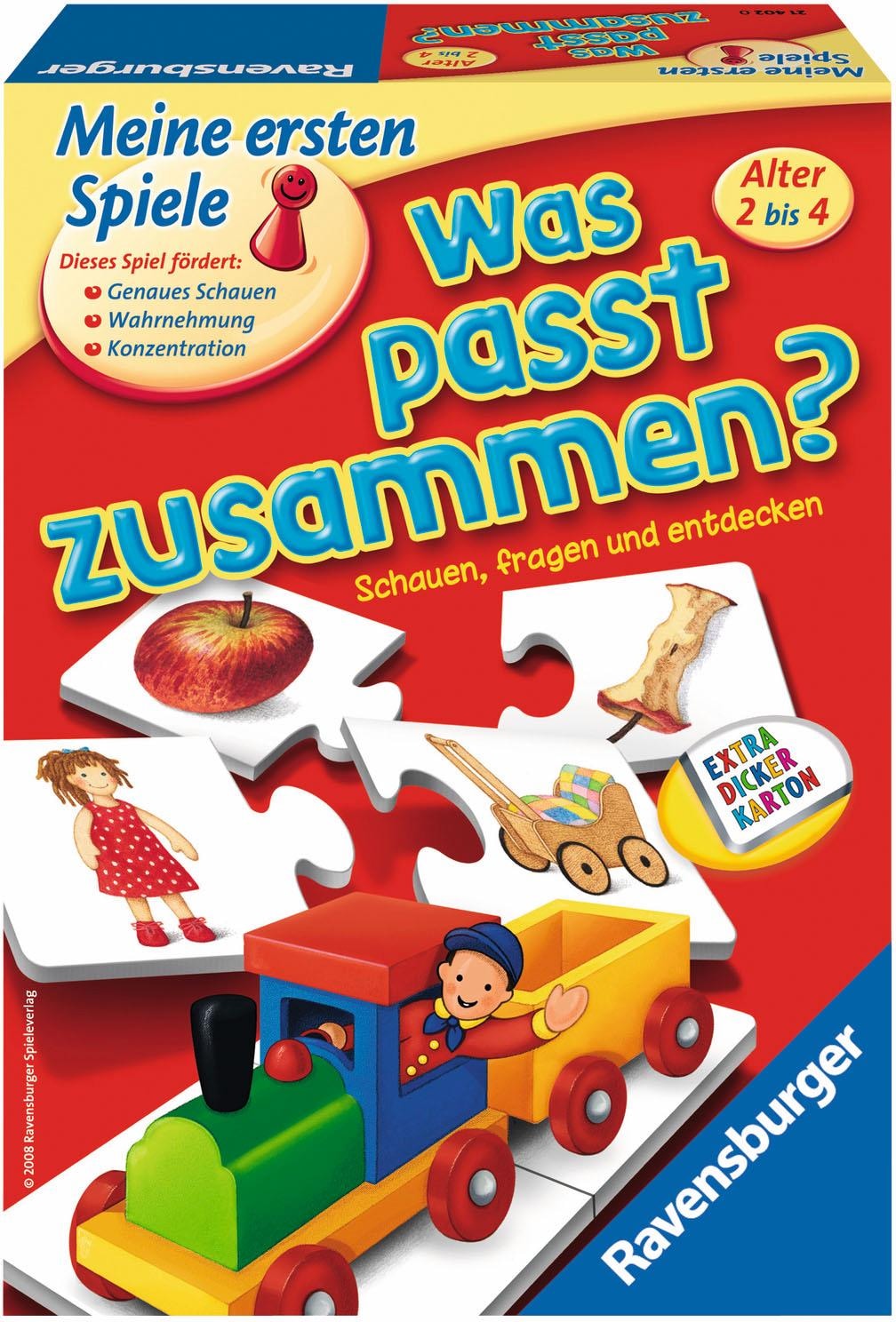 Spiel »Was passt zusammen?«, Made in Europe, FSC® - schützt Wald - weltweit