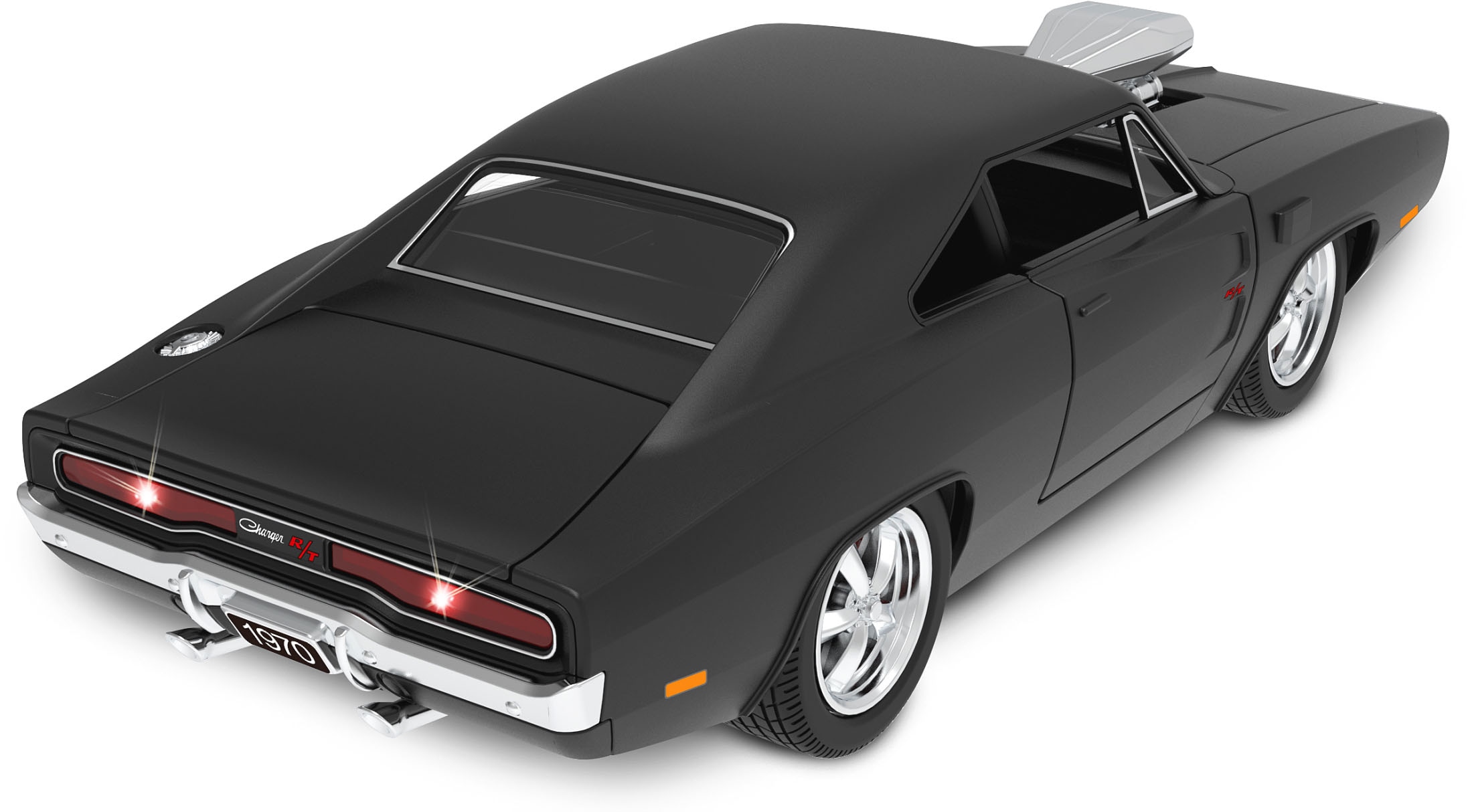 Jamara RC-Auto »Dodge Charger R/T 1970, 1:16, schwarz, 2,4GHz«, mit Licht und Sound