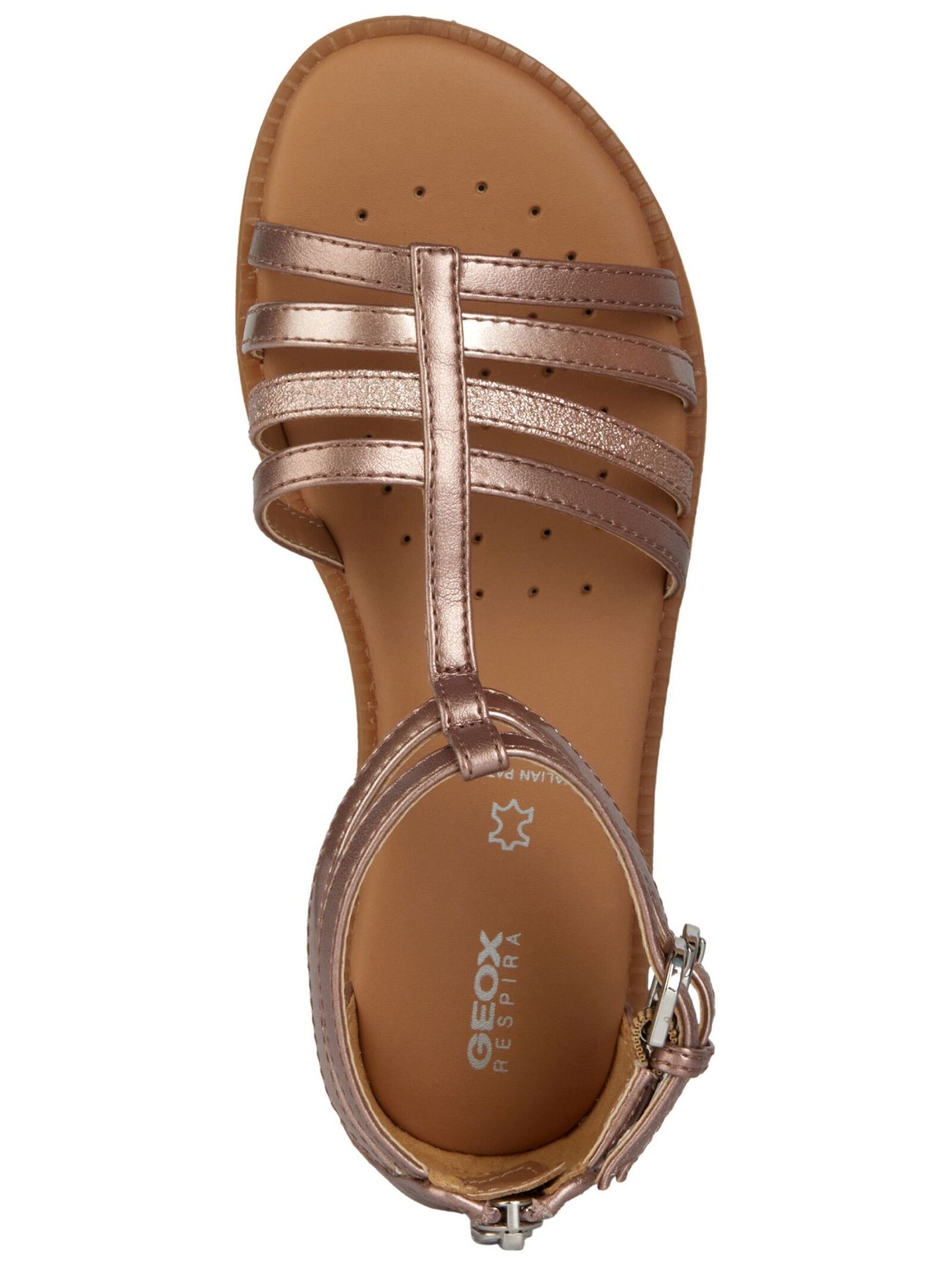 Geox Riemchensandalette »Geox Sandalen Lederimitat/Textil«