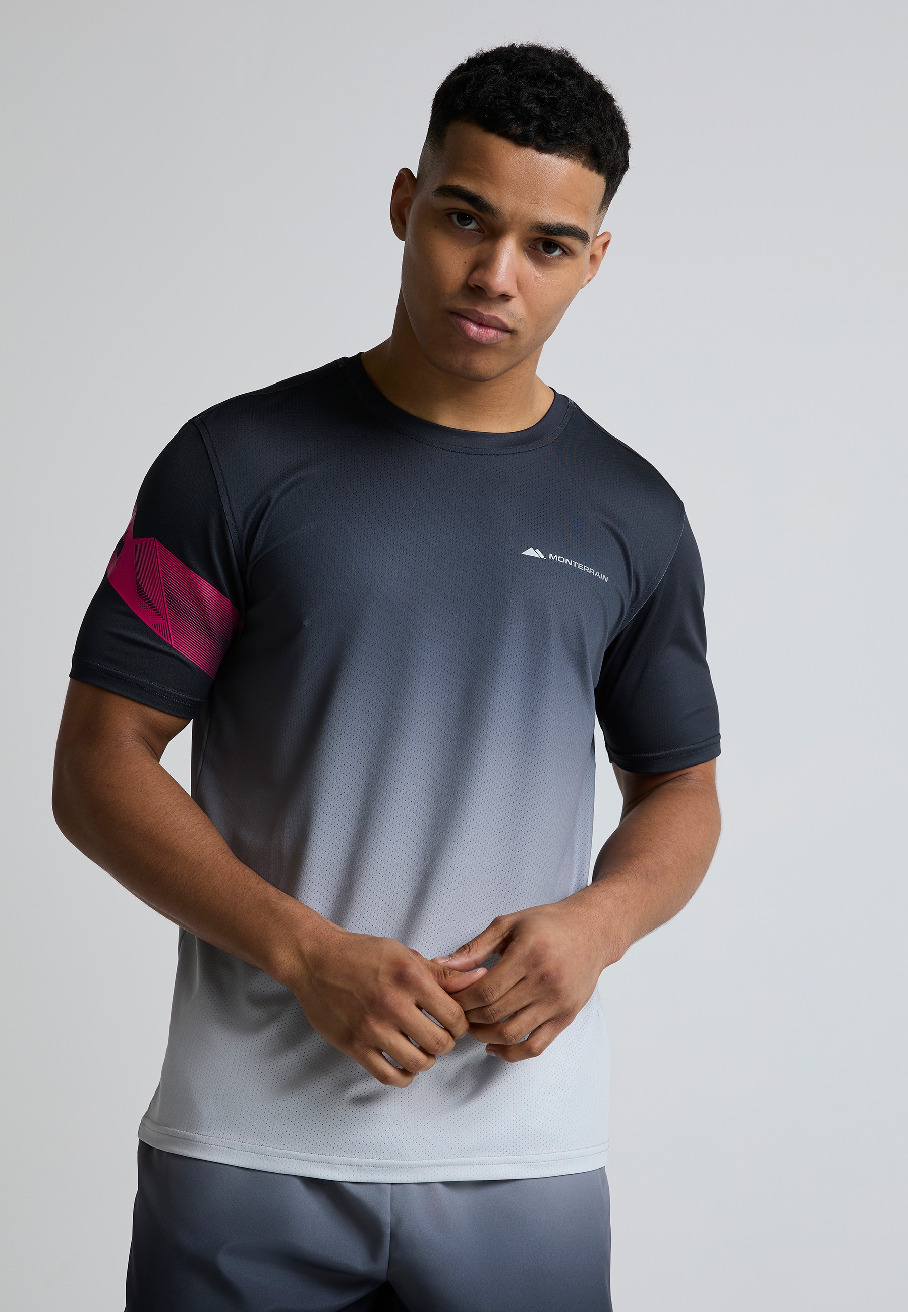Monterrain T-Shirt »Monterrain DISTANCE OMBRE TEE« 1
