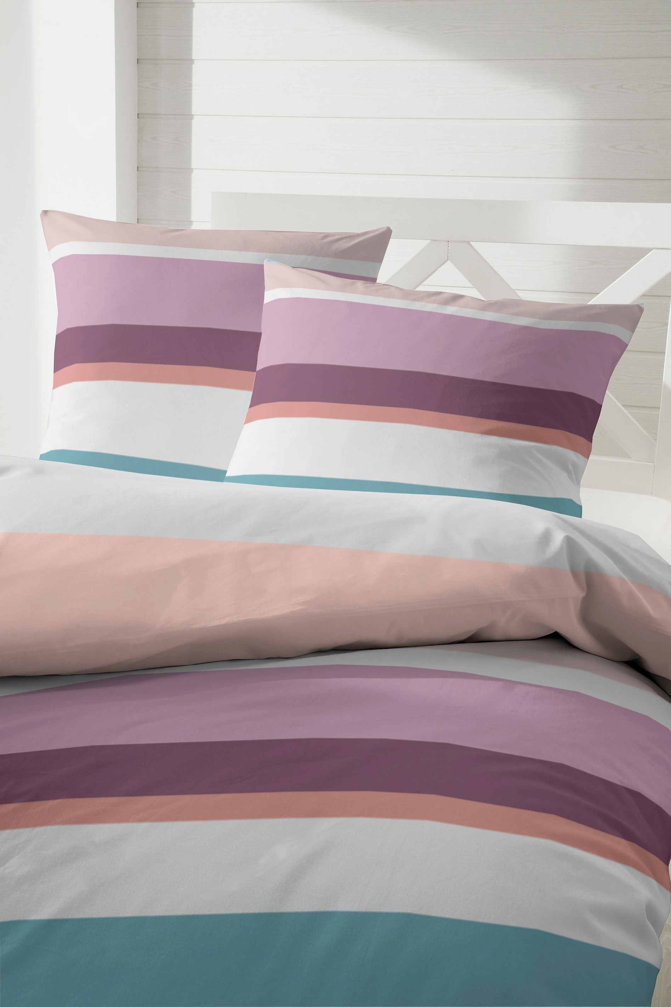 Primera Bettwäsche "Heavy Stripe" mit modernen Streifen in frischen Farben günstig online kaufen