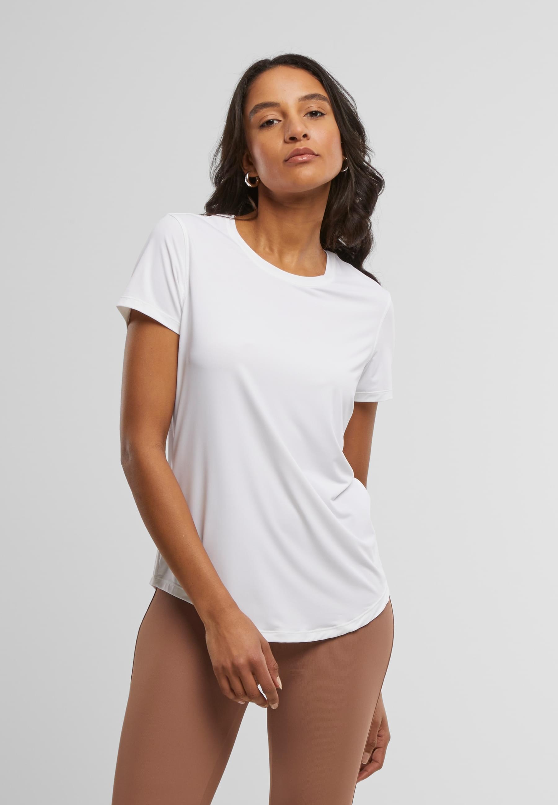 URBAN CLASSICS T-Shirt »Urban Classics Ladies Sports Tee Ladies Sports Tee«, (1 tlg.)