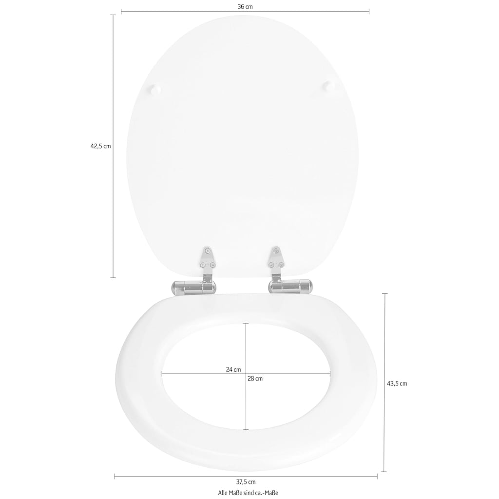 WENKO WC-Sitz »Urbino«