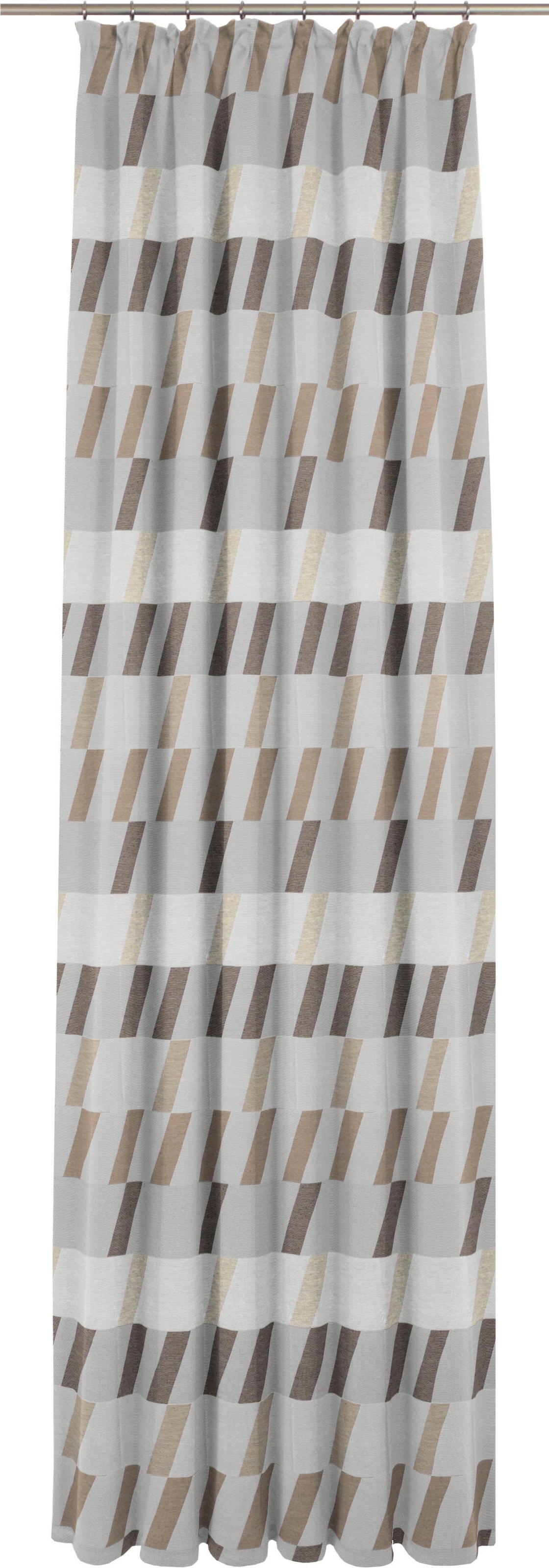 Wirth Vorhang "Bray" Kräuselband 1 Stk. tlg. günstig online kaufen