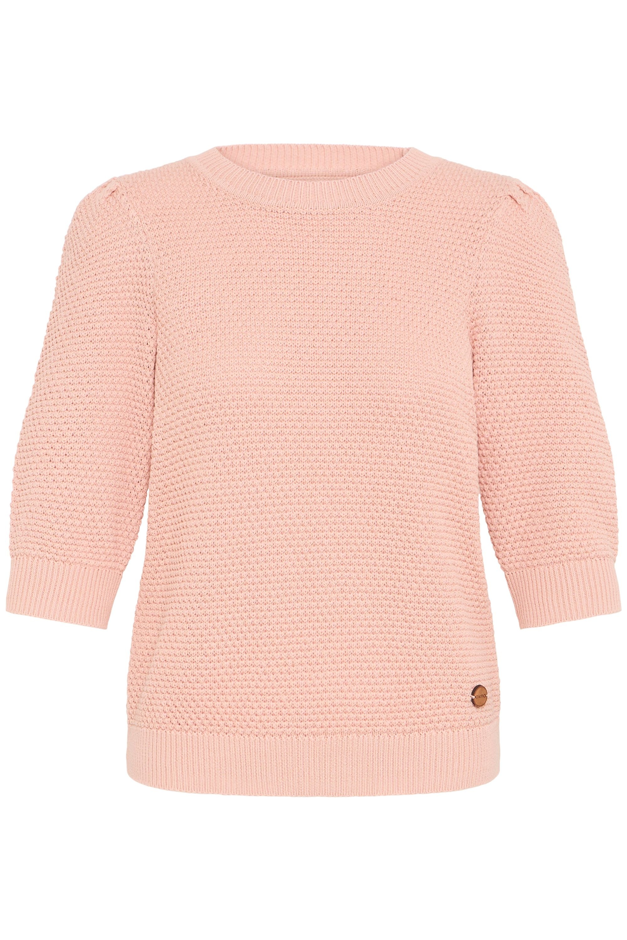 OXMO Strickfleece-Pullover "Strickpullover OXMicha" günstig online kaufen