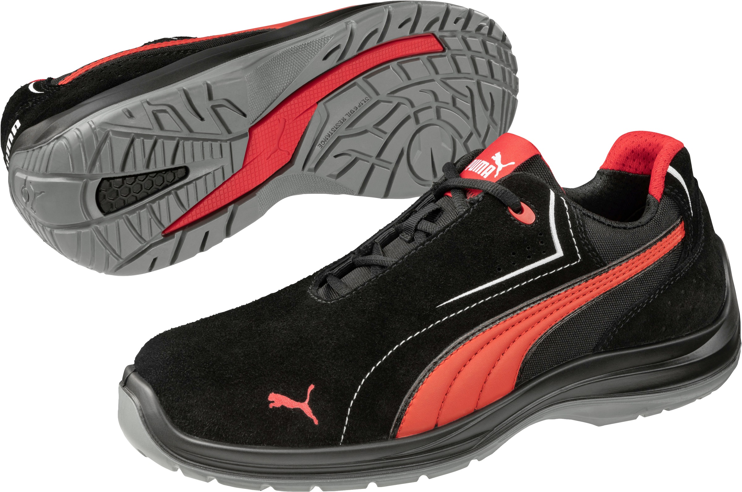 PUMA Safety Sicherheitsschuh »TOURING BLACK SUEDE ...