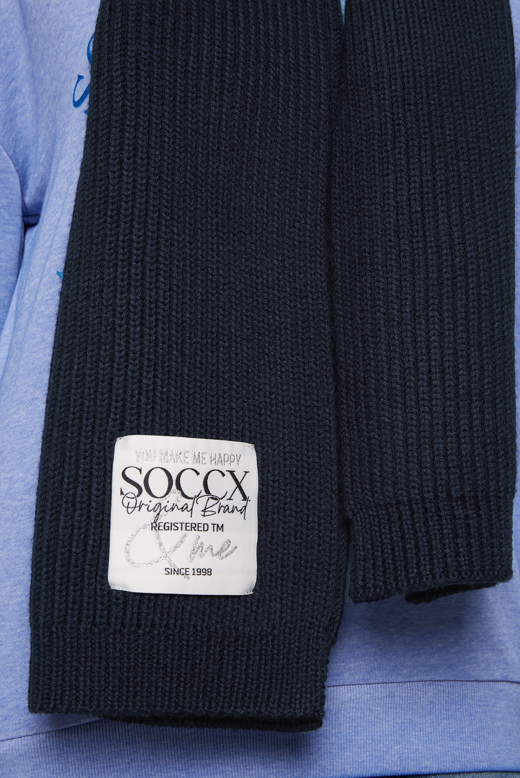 SOCCX Strickschal