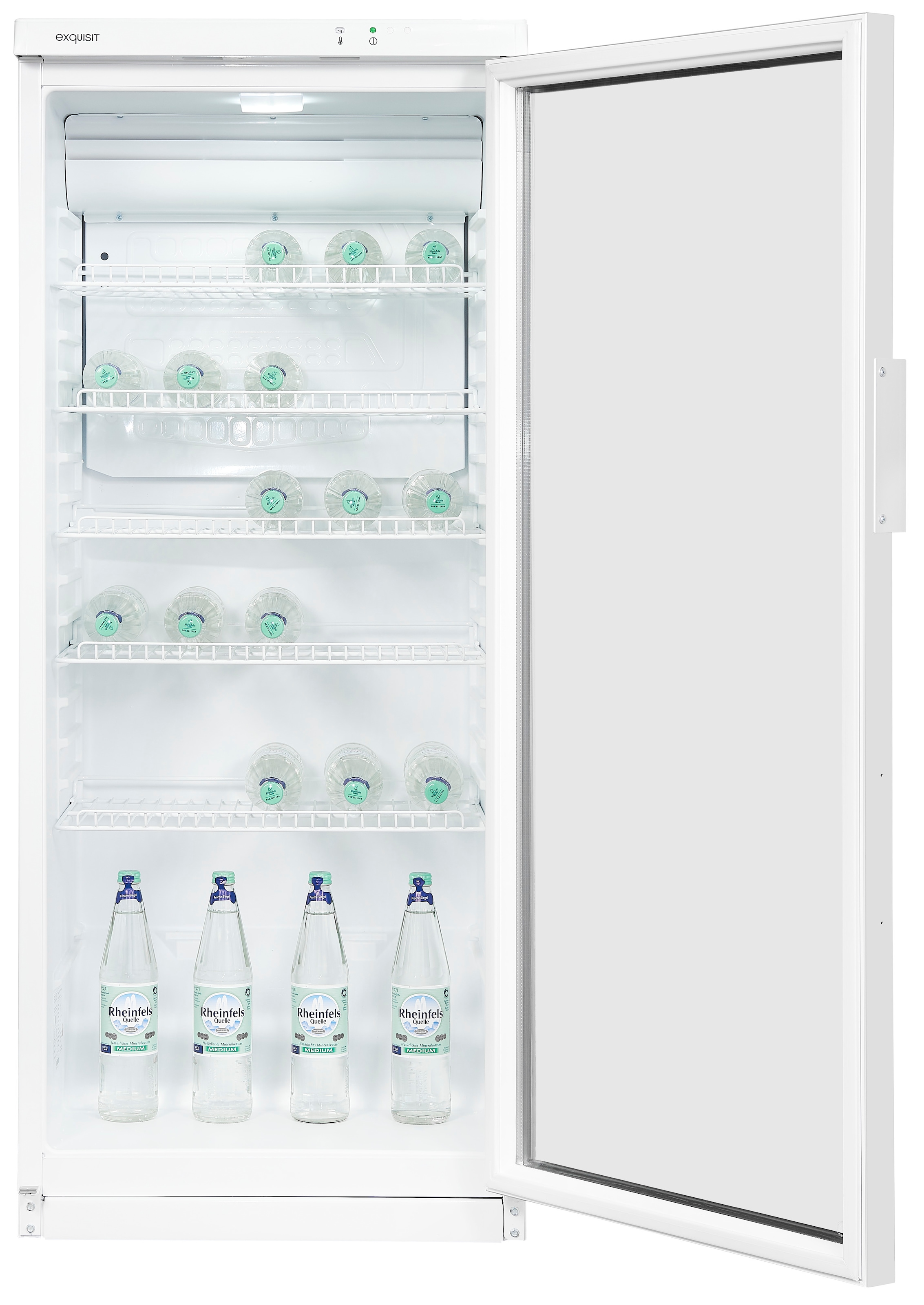 exquisit Getränkekühlschrank »GKS290-GT-280E weiss«
