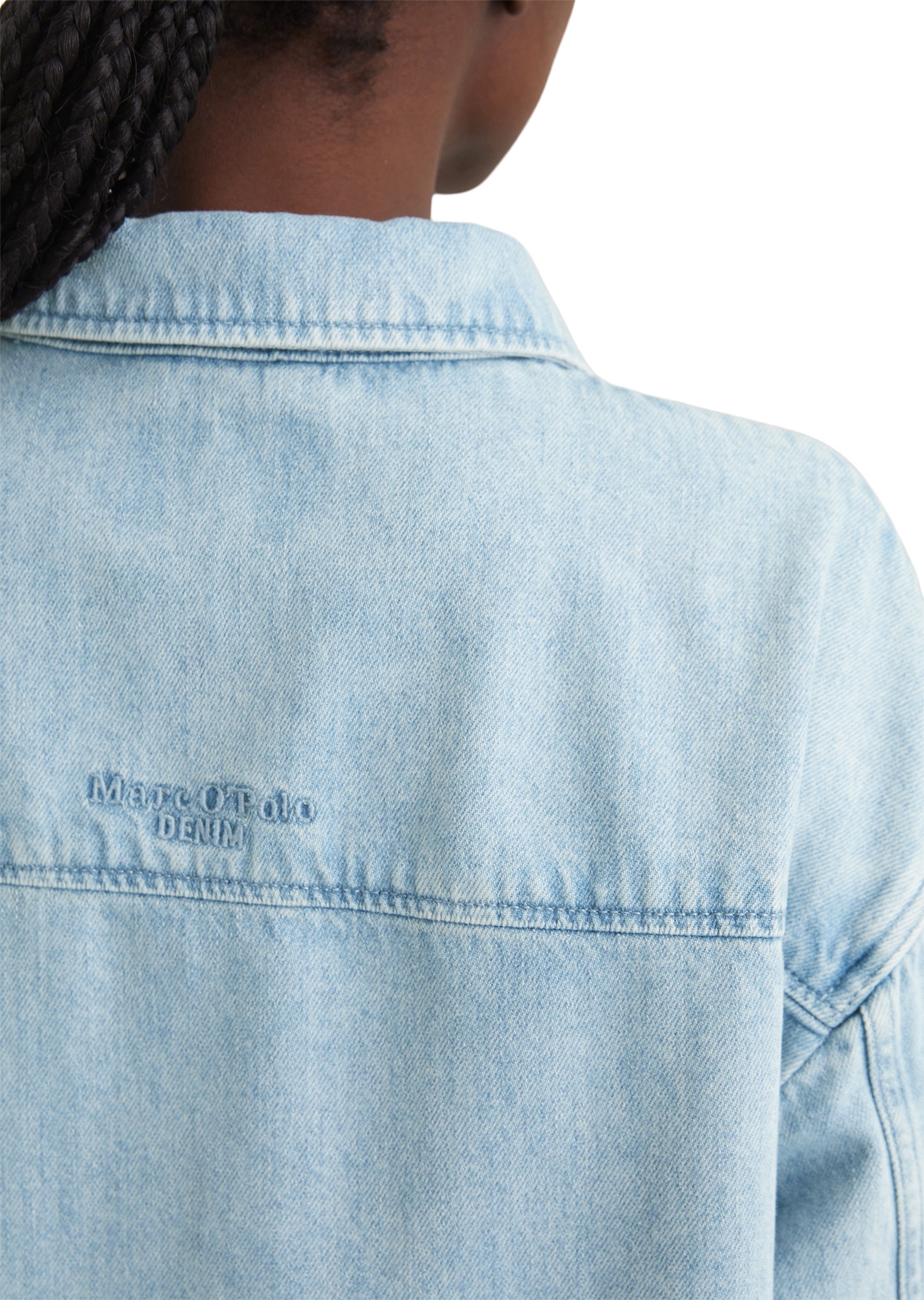 Marc O'Polo DENIM Jeanskleid »made with Orange Fiber«