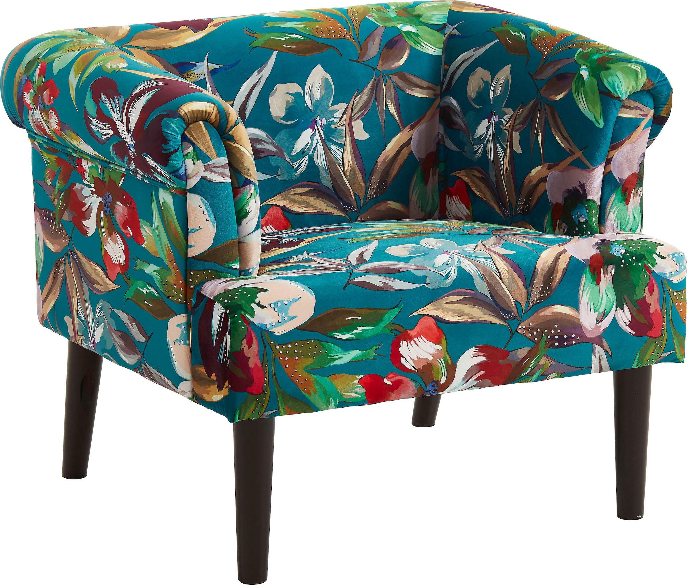 ATLANTIC home collection Sessel "Charlie", Loungesessel mit Wellenunterfede günstig online kaufen