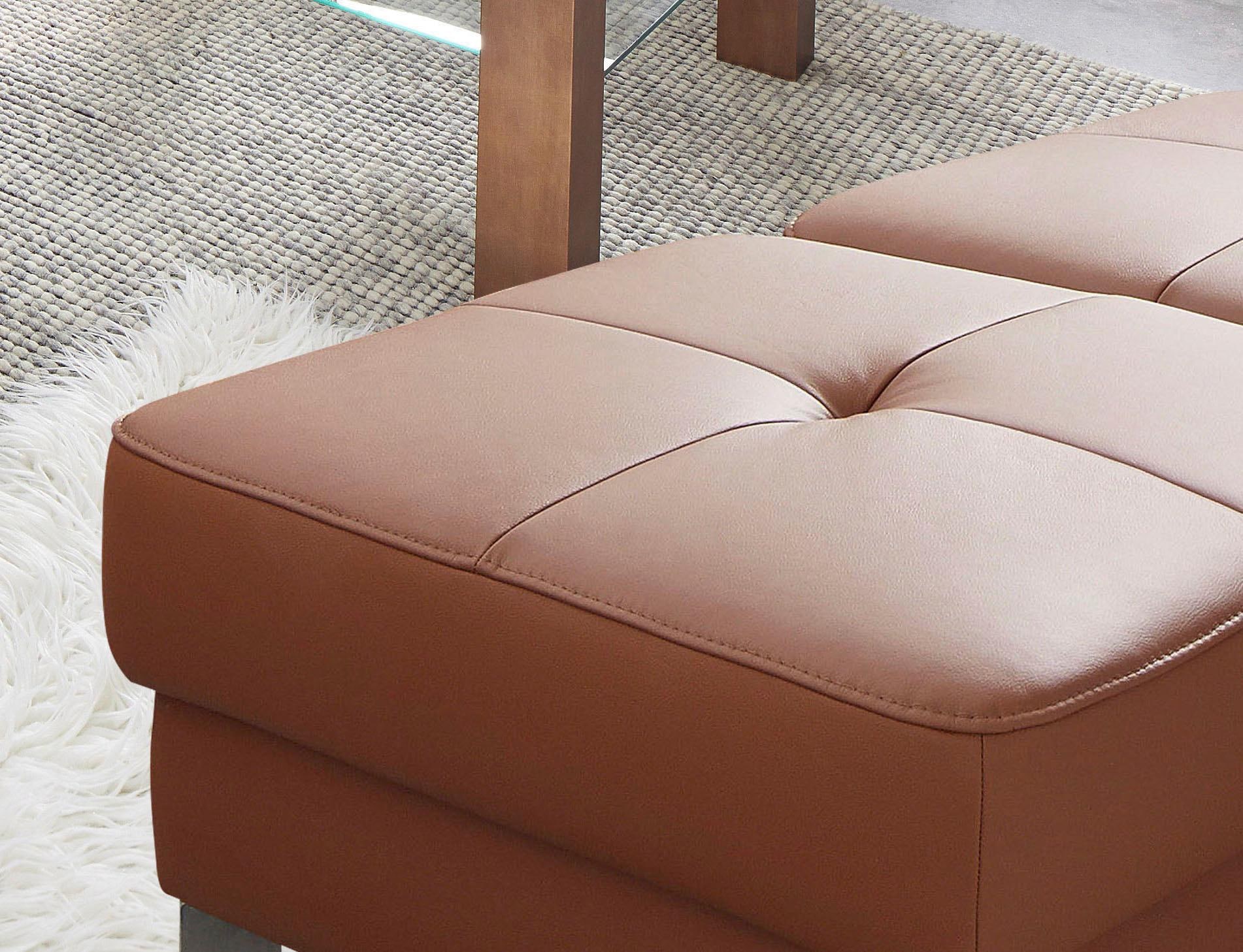 exxpo - sofa fashion Hocker »Mantua 2 Bankhocker, tolle Verarbeitungsdetails, modern und elegant«