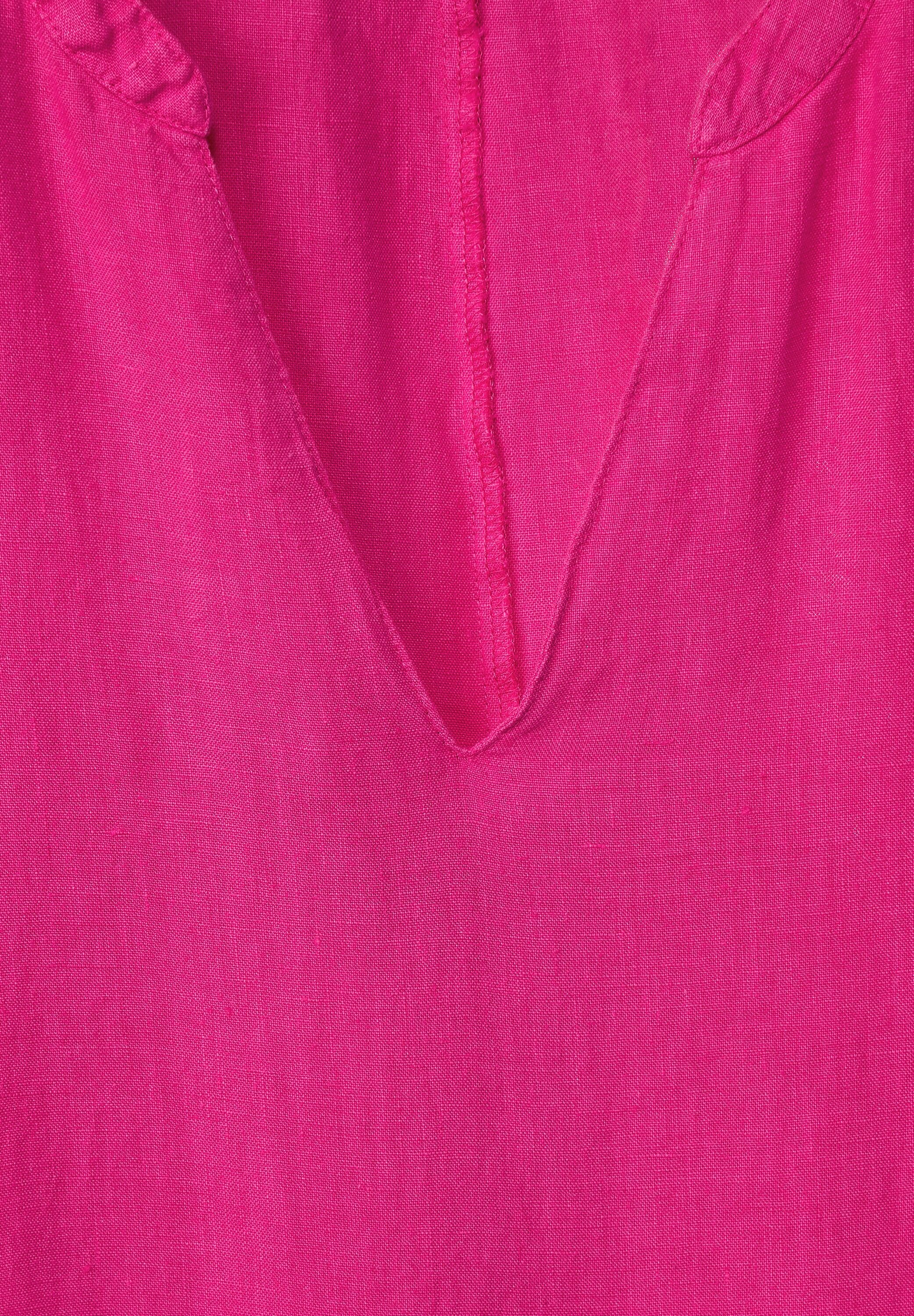 STREET ONE Midikleid, aus Leinen
