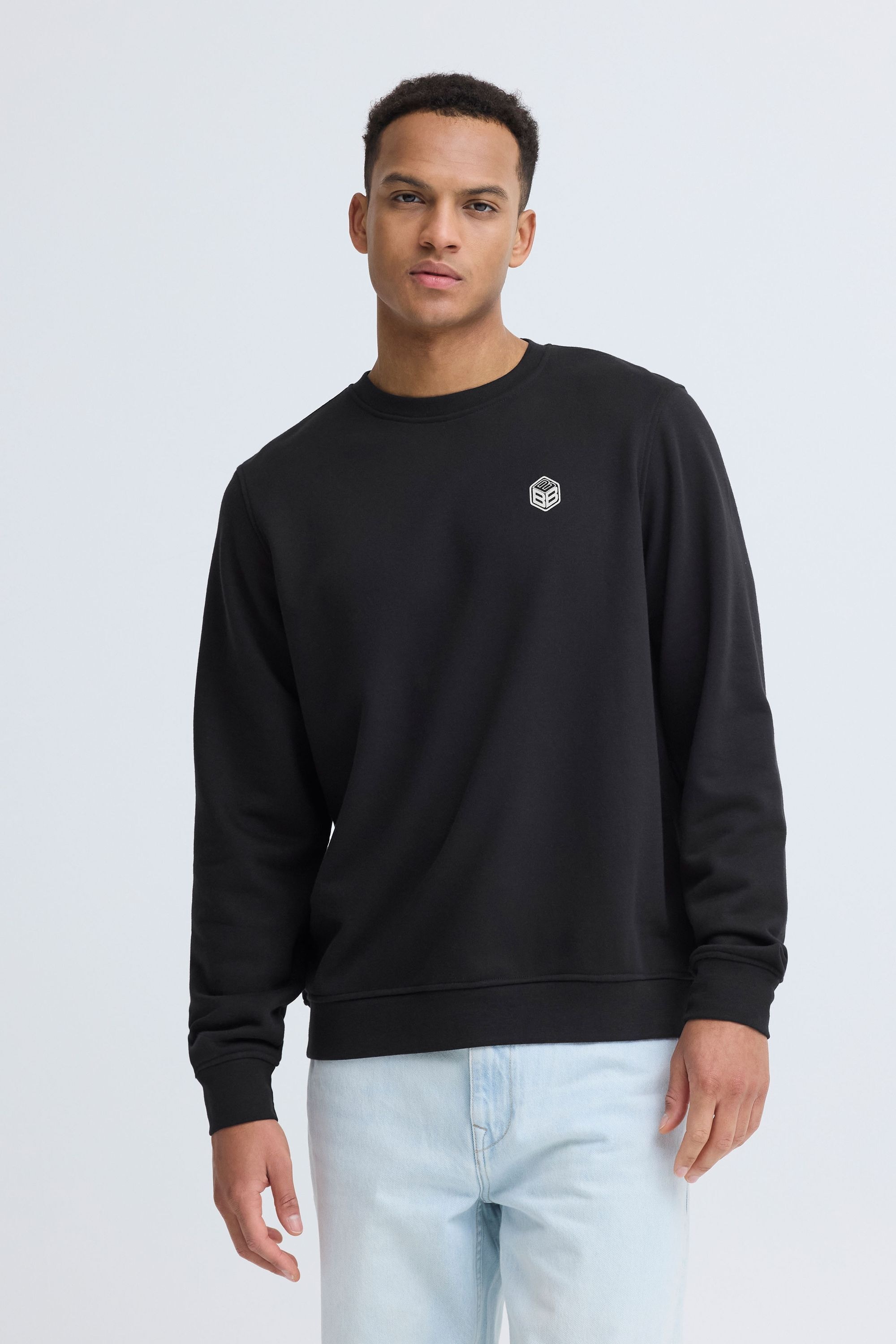 Blend Rundhalspullover "BHKerry" Bequemer Sweat-Pullover mit Backprint günstig online kaufen