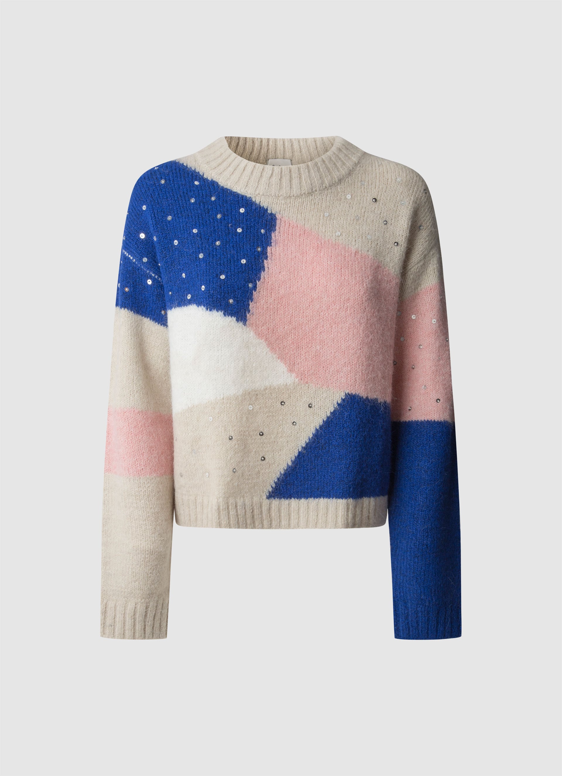 Pepe Jeans Strickpullover »NORA«, mit Pailletten