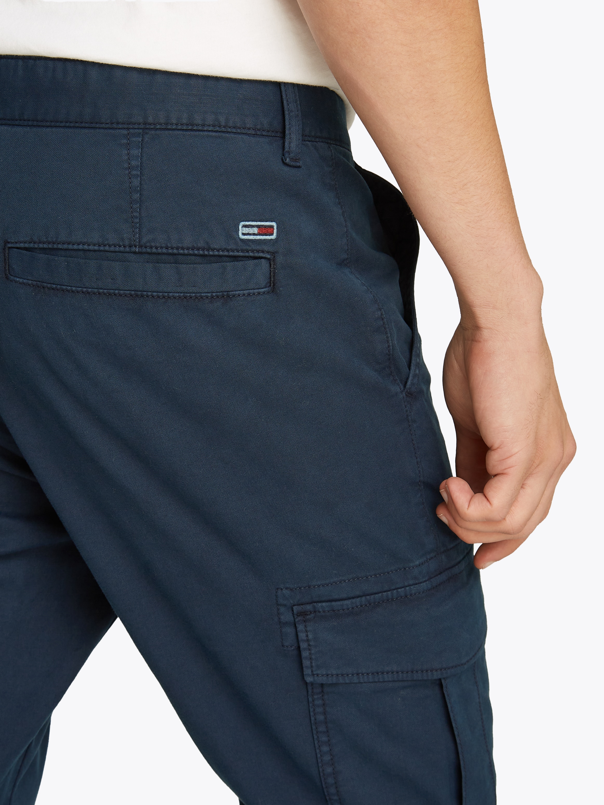 Tommy Jeans Cargohose »TJM AUSTIN CARGO«, mit Logostickerei