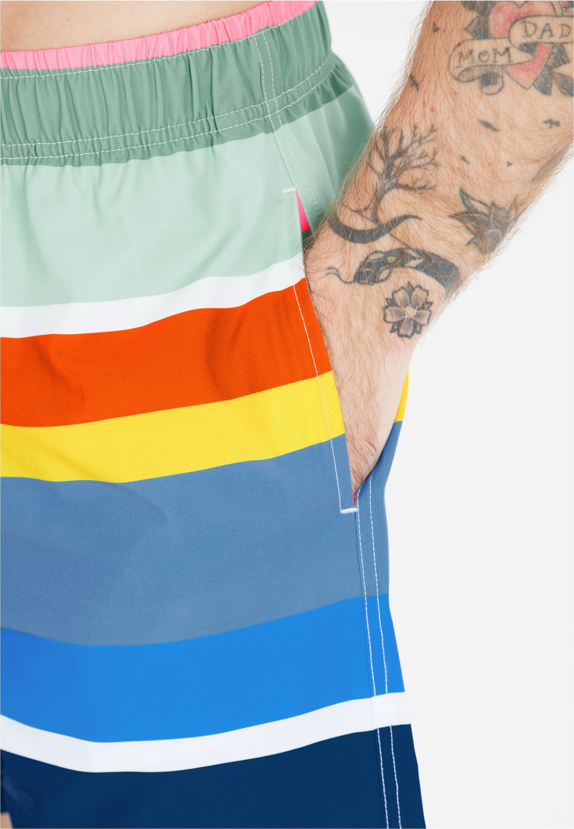 CRUZ Badeshorts "Toby", 1 Stk. im lässigen Print-Design günstig online kaufen