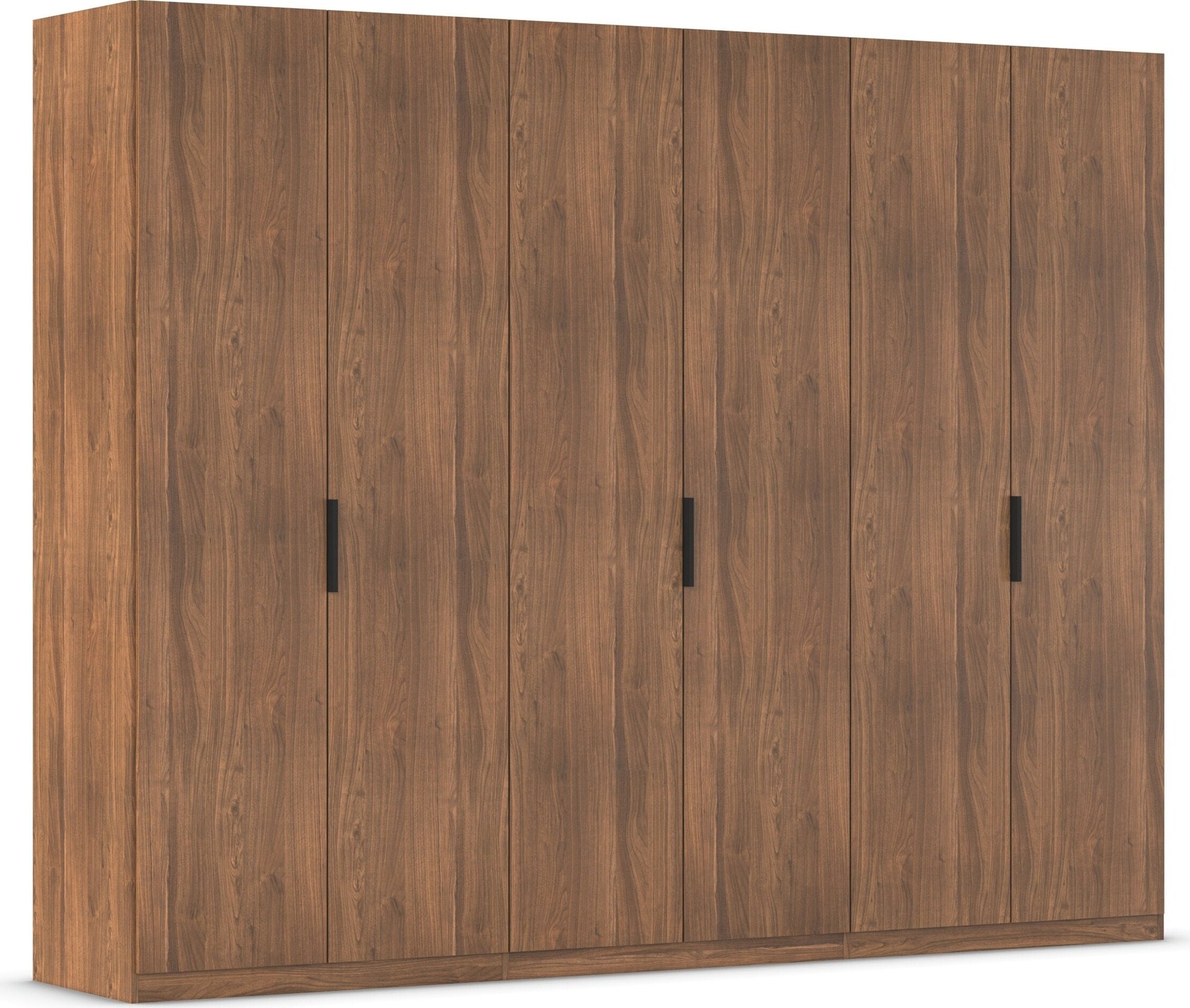 OTTO home Kleiderschrank "Schrank Möbel Schlafzimmer Garderobe Kinderzimmer WELTNEUHEIT NYLLA" PATENTIERTES SCHNELLMONTAGESYSTEM schwarzer Griff MADE IN GERMANY