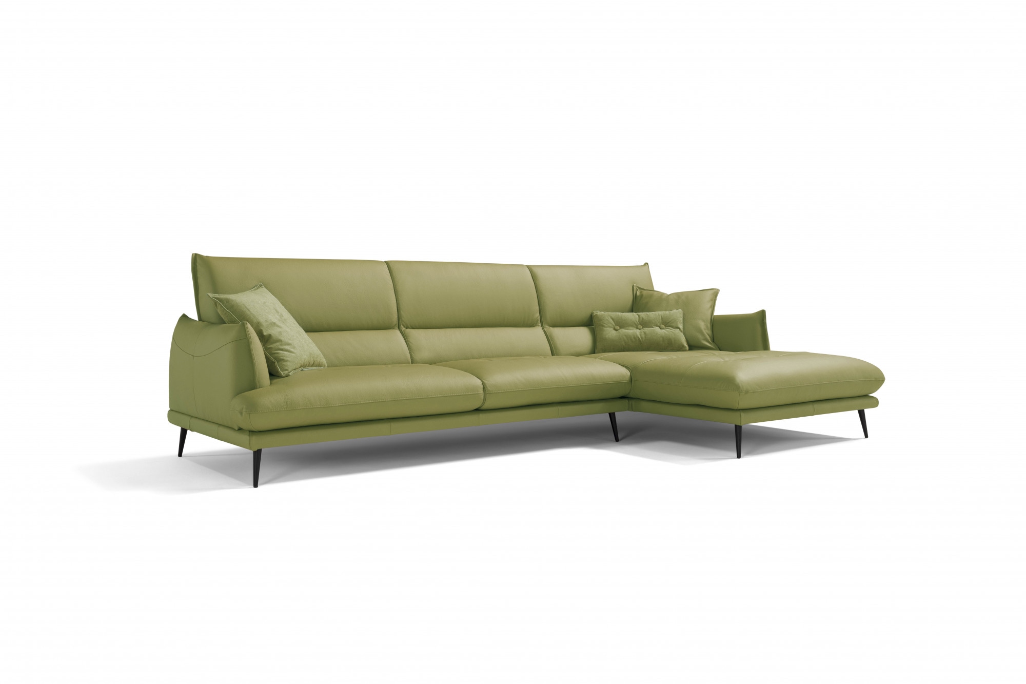 Egoitaliano Ecksofa "FUNNY, hochwertiges & aktuelles Design, bequeme Rückenlehne, L-Form" hochwertiger Sitzkomfort, L-Form