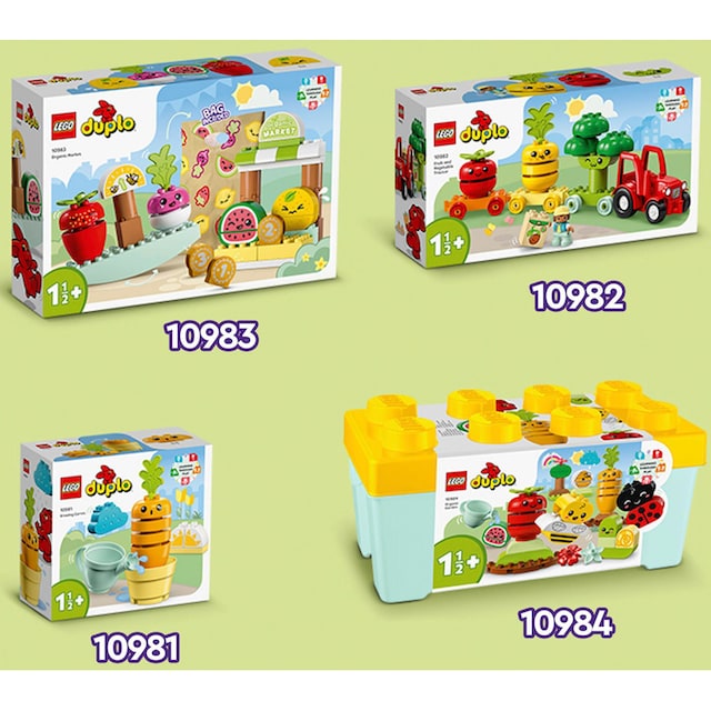 LEGO® Konstruktionsspielsteine »Biogarten (10984), LEGO® DUPLO My First«,  (43 St.) | BAUR