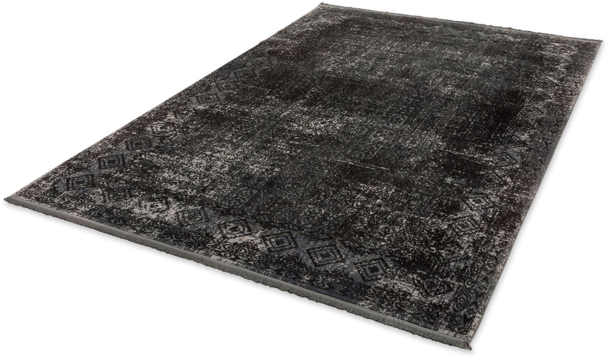 SCHÖNER WOHNEN-Kollektion Teppich "Velvet" rechteckig 7 mm Höhe Viskose, Wo günstig online kaufen