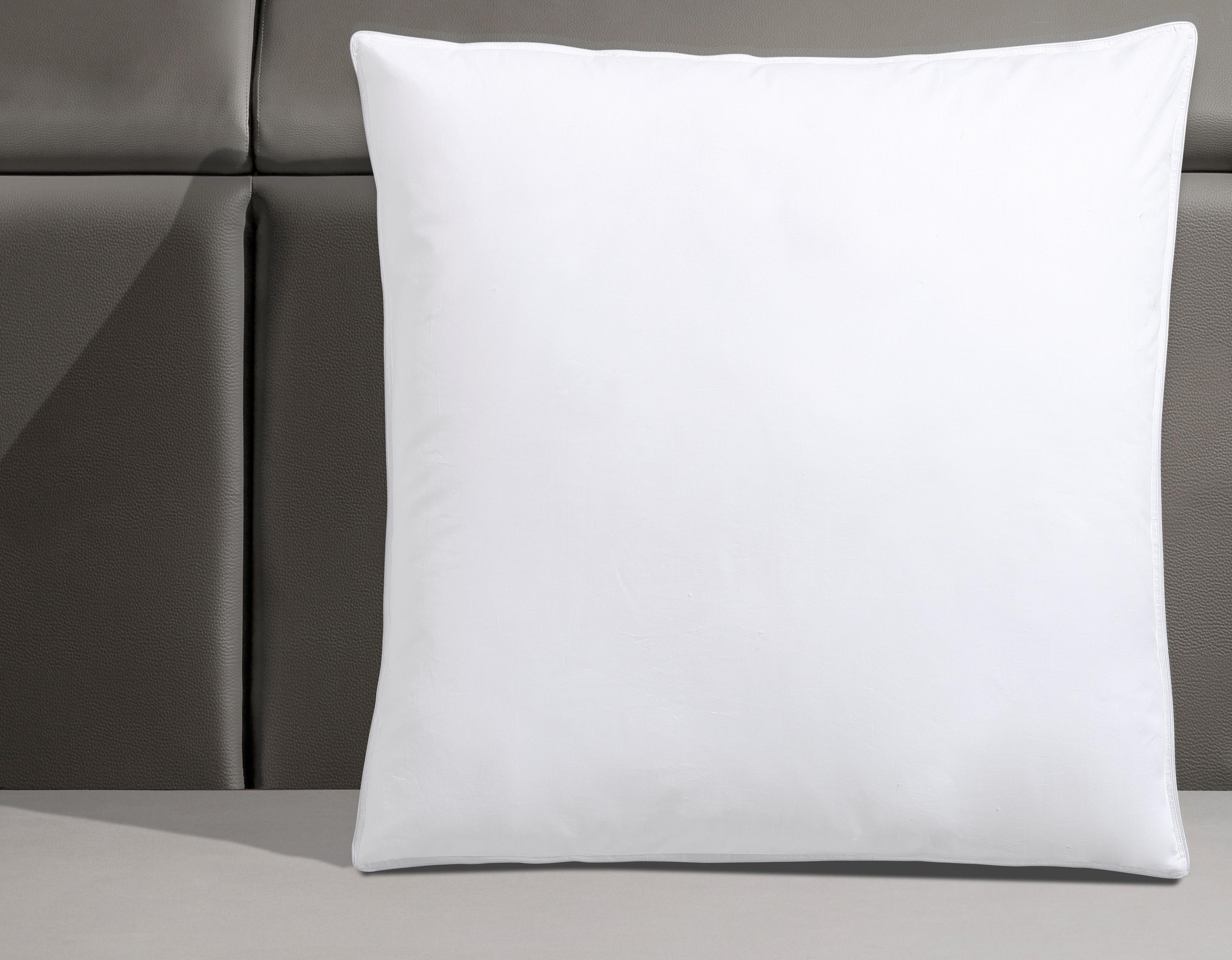 QUEENS TEXTILES Microfaserkissen "Luxus" 1 Stk. tlg. günstig online kaufen