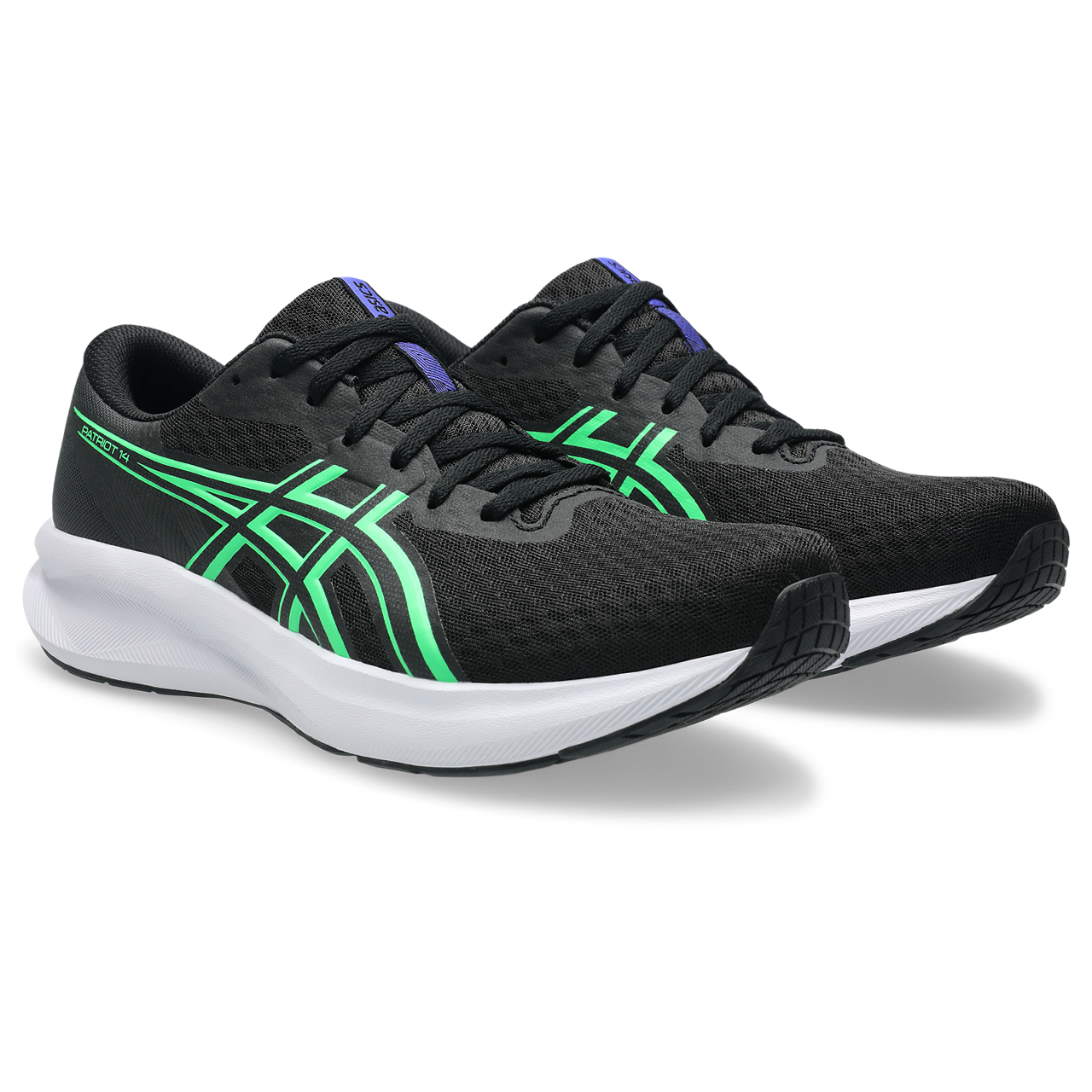 Asics Laufschuh "PATRIOT 14" atmungsaktives Mesh-Obermaterial, Energiegeladene Mittelsohle